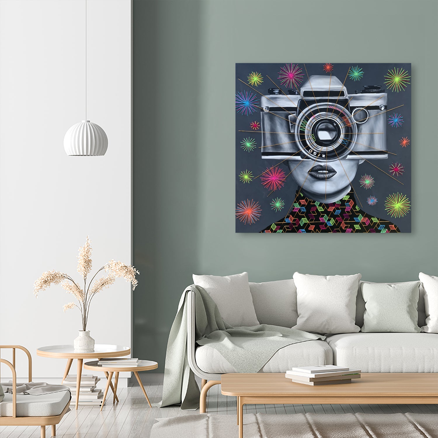 Picture perfect by eugenia retana on GIANT ART - gray mixed media