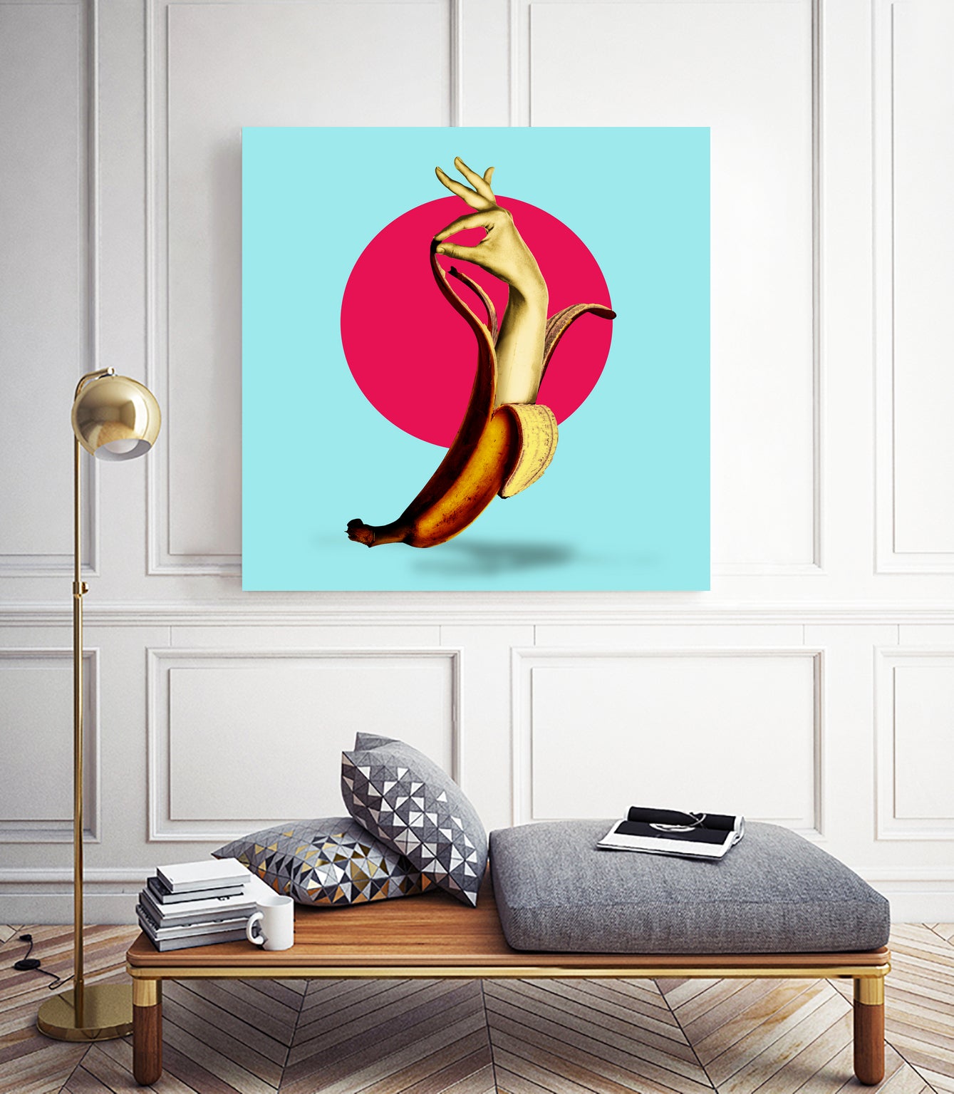 Banana by Ali Gulec on GIANT ART - white photo illustration