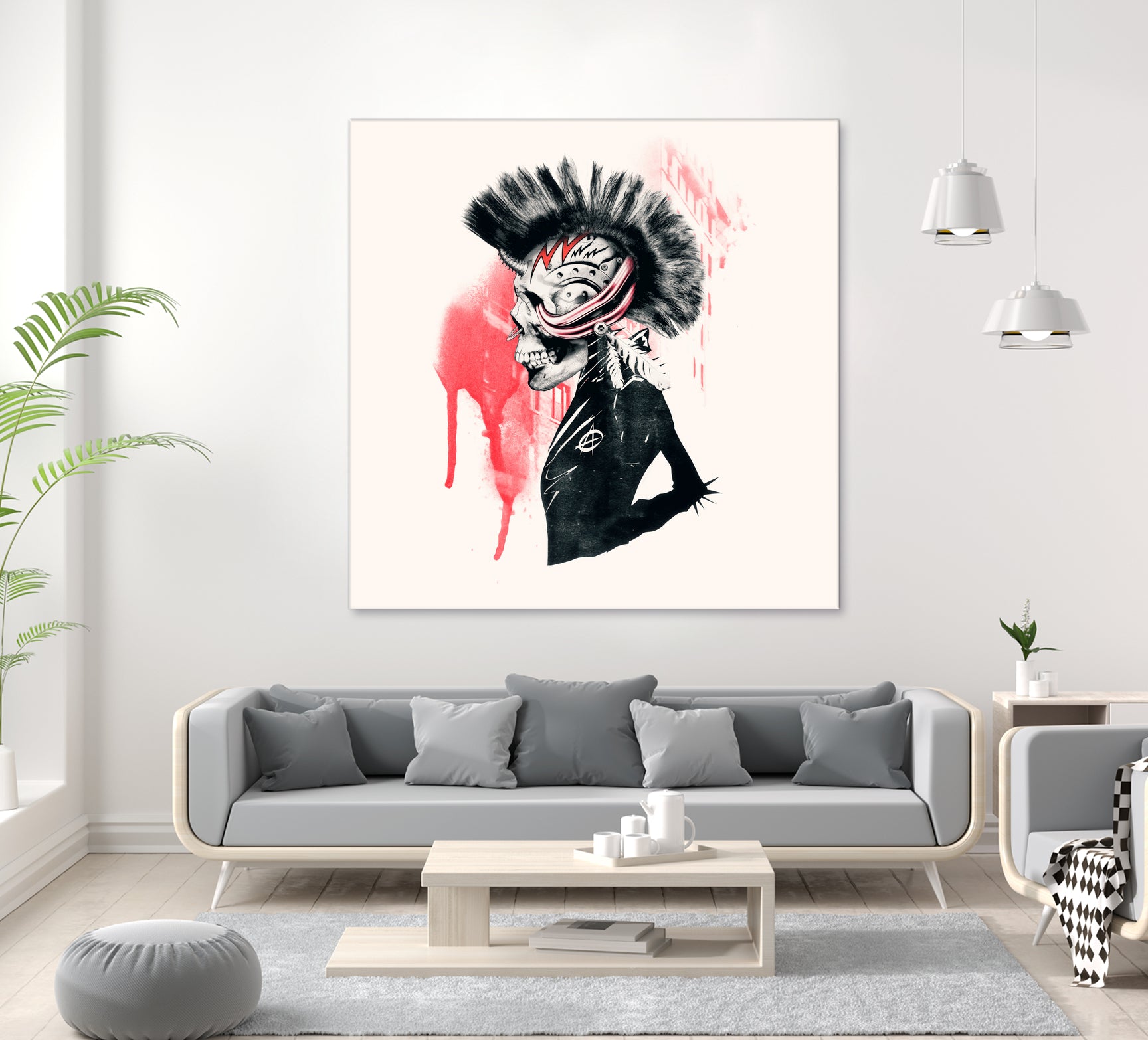 Punk by Ali Gulec on GIANT ART - white photo illustration