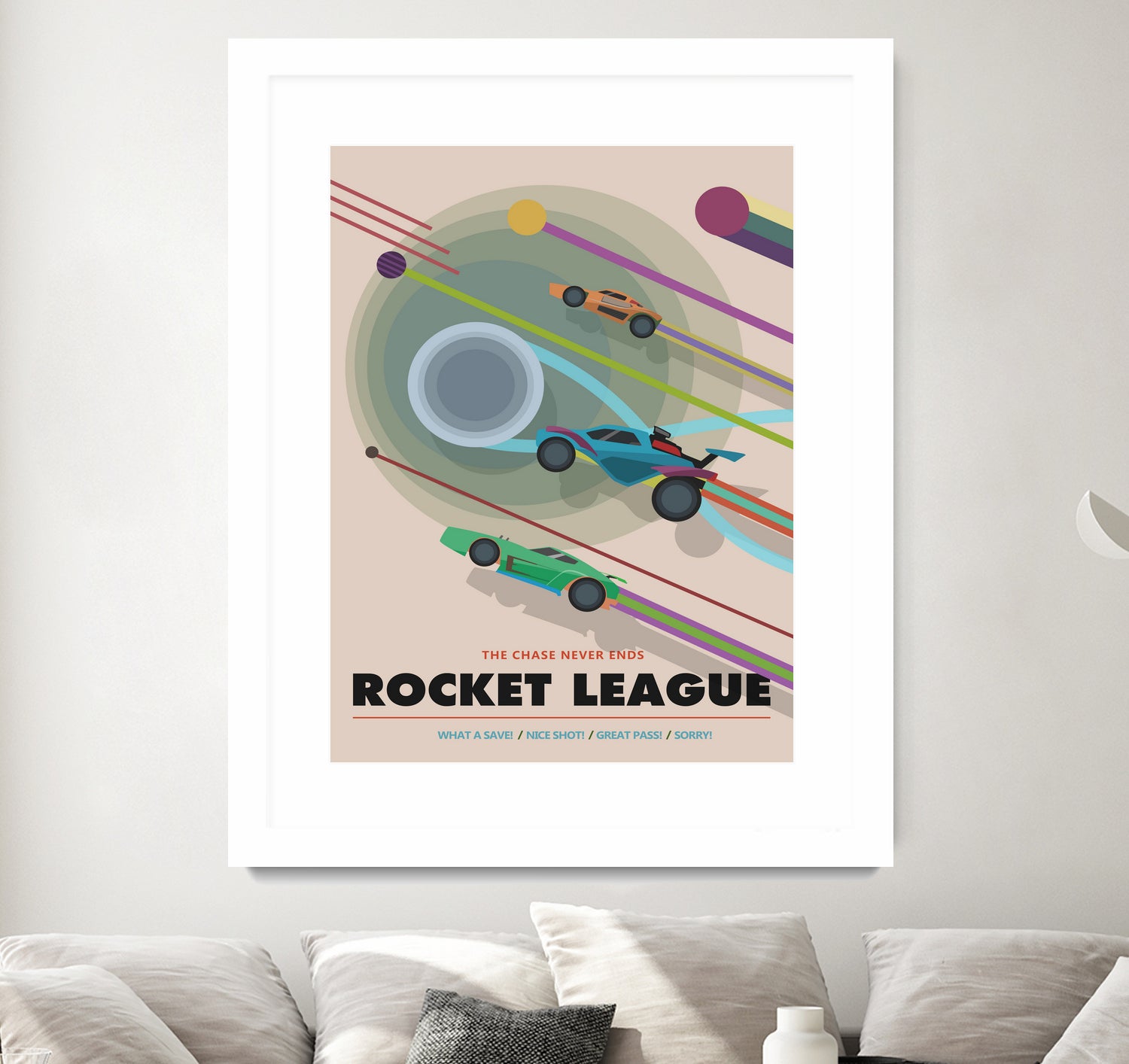 Rocket League by Ilham Akbar on GIANT ART - yellow digital painting