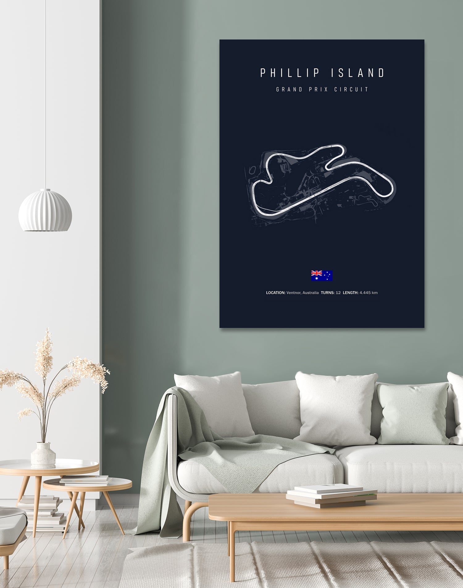 Phillip Island Circuit by Ilham Akbar on GIANT ART - black digital painting