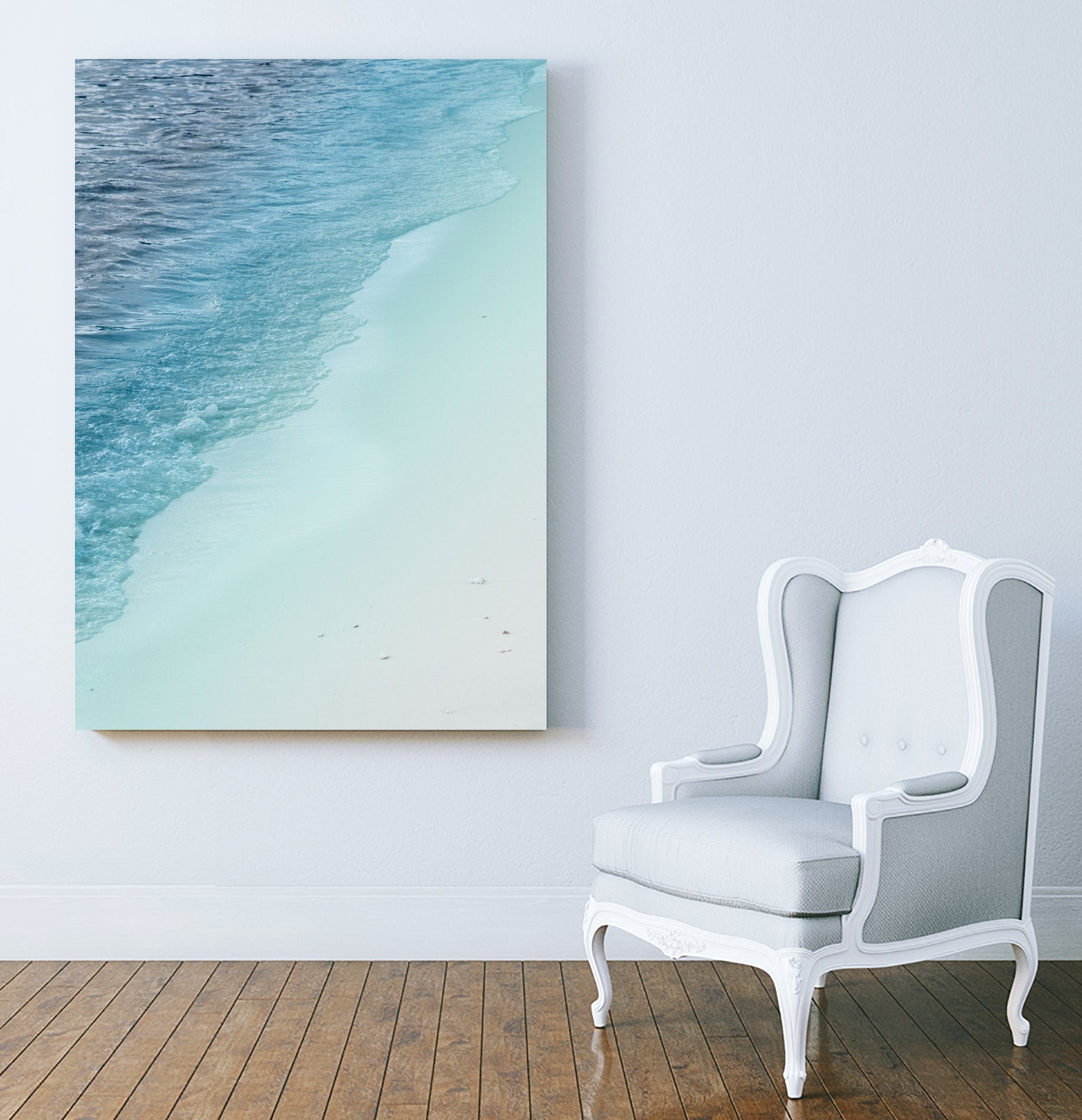 Pastel Ocean Beauty #2 #wall #decor #art by Anita & Bella Jantz on GIANT ART - blue photo manipulation