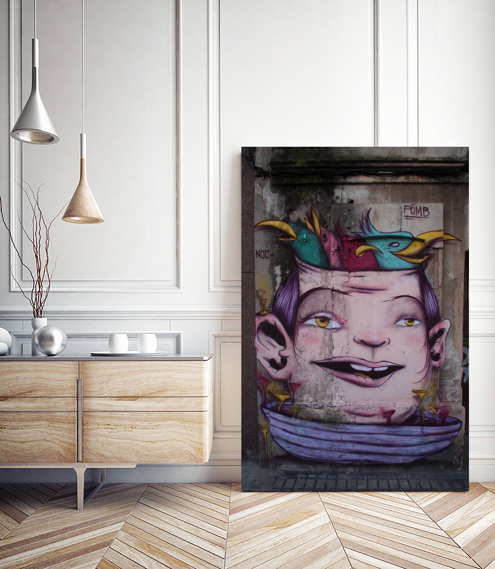 Mind Flight by Luke Robertson on GIANT ART - blue photo manipulation