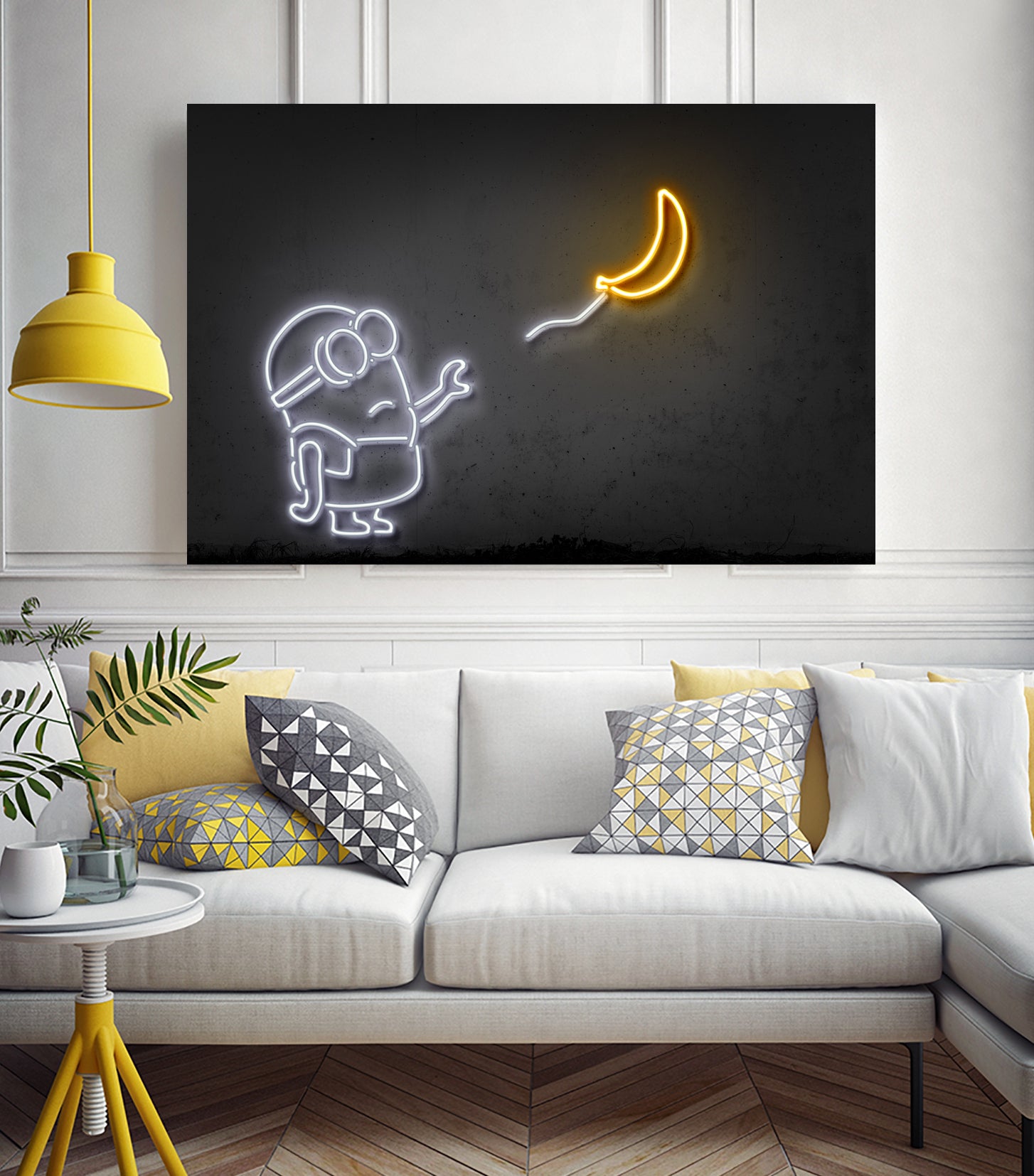 Banana by Octavian Mihai Mielu on GIANT ART - yellow digital drawing