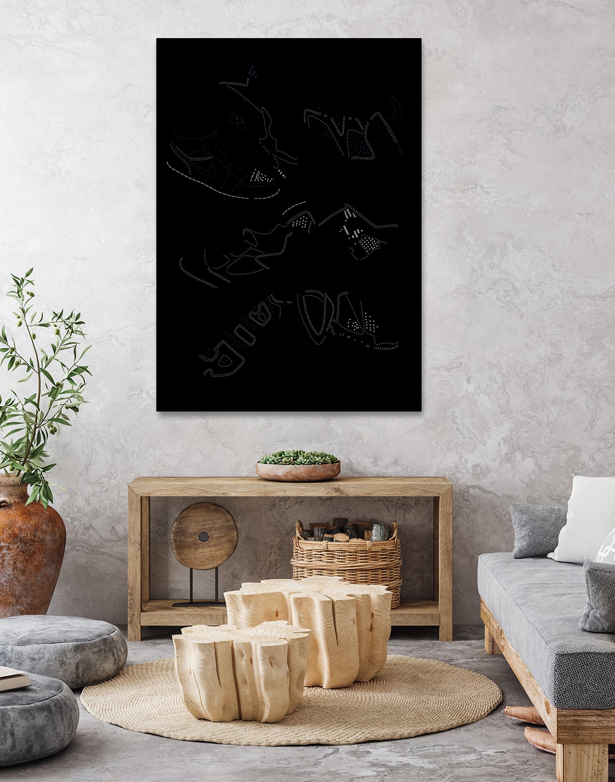 Jordan lineart by Yanuar Ahmat on GIANT ART - white digital drawing