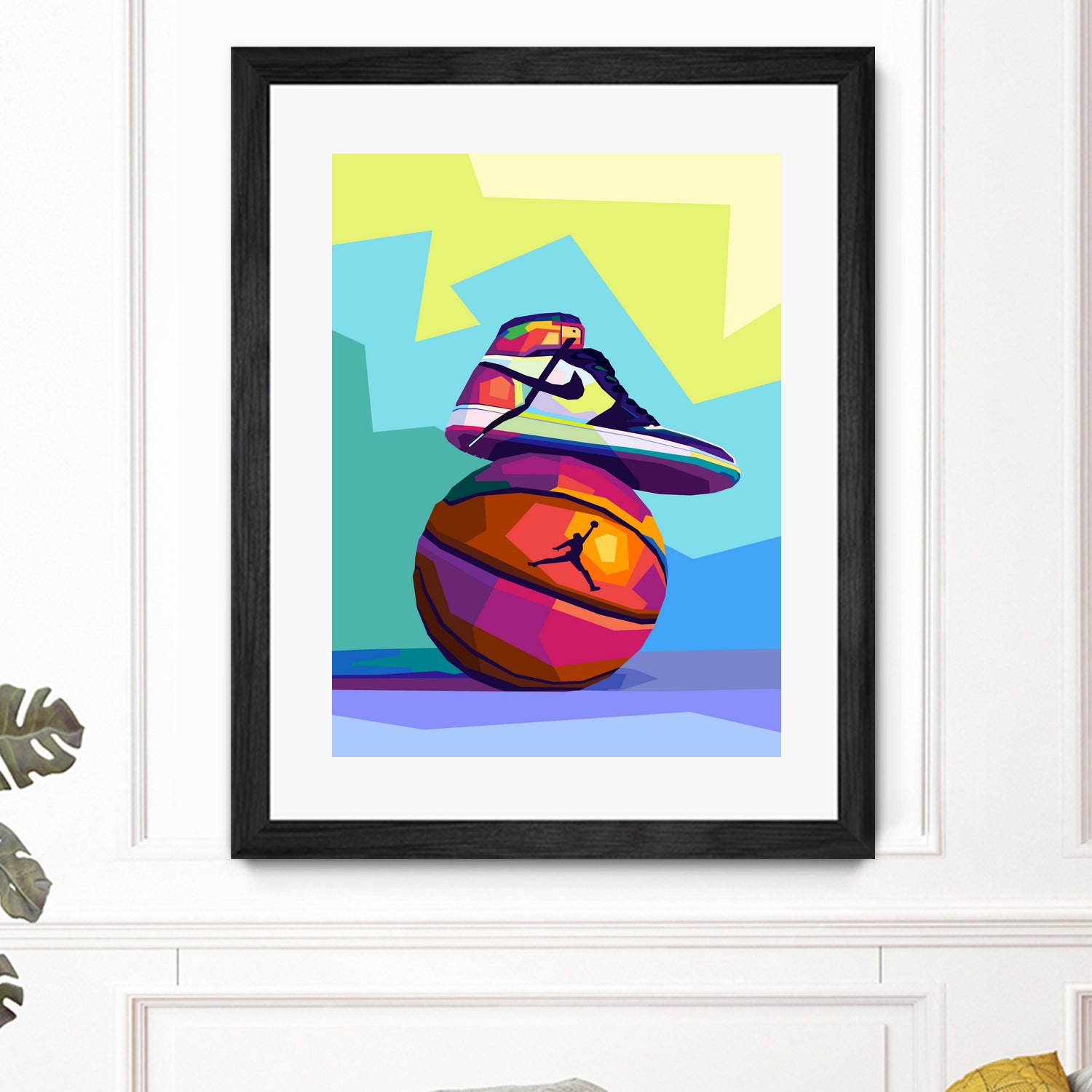 Air Jordan x Basketball by Noval Purnama on GIANT ART - white vector illustration