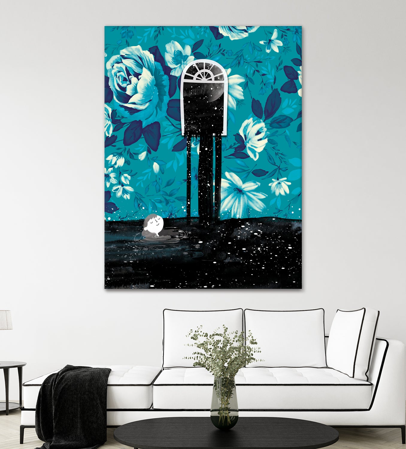 Nigh tSwim by Holly Hatam on GIANT ART - blue digital painting