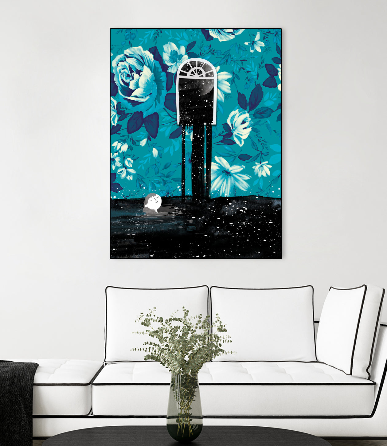 Nigh tSwim by Holly Hatam on GIANT ART - blue digital painting