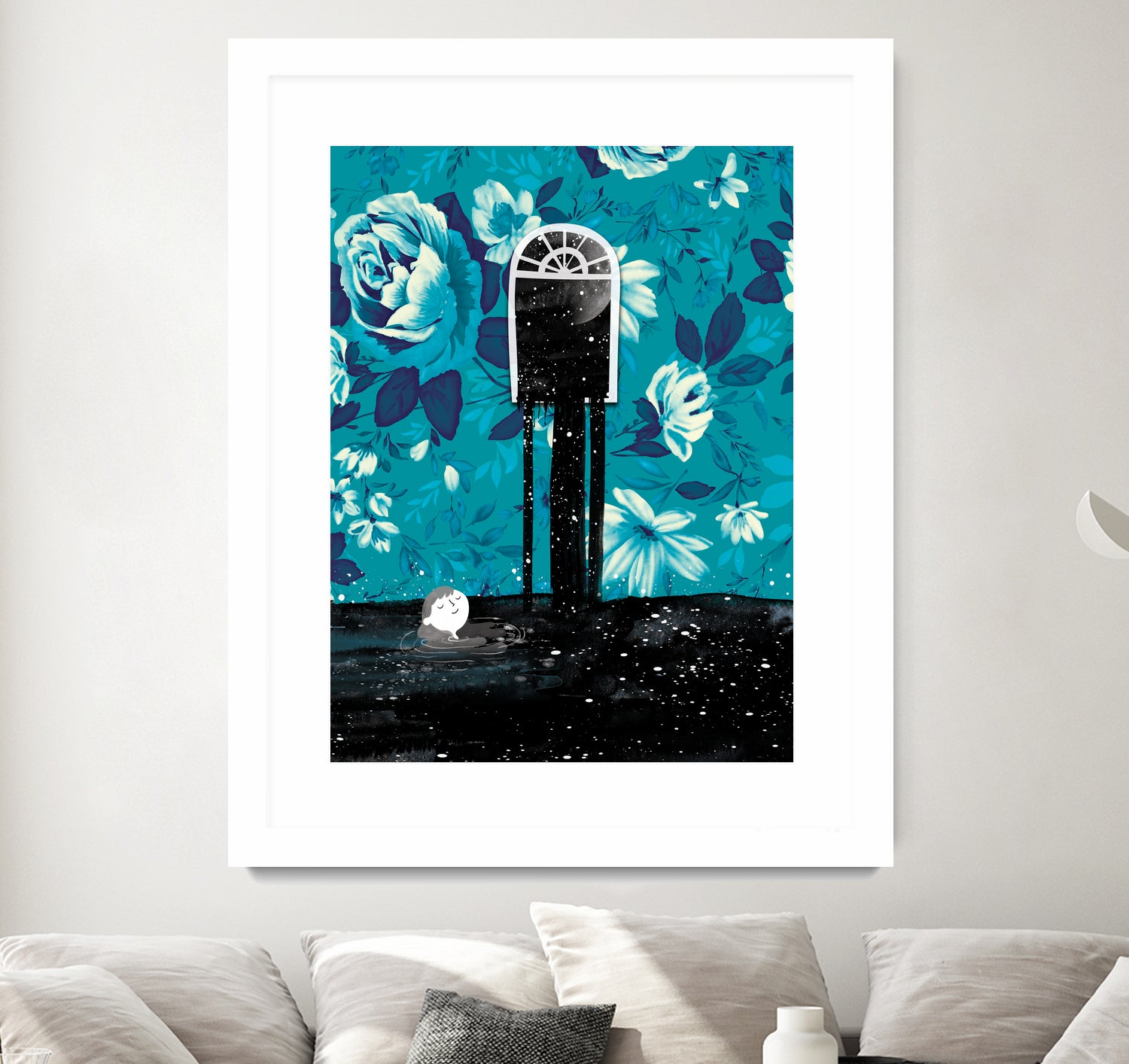 Nigh tSwim by Holly Hatam on GIANT ART - blue digital painting