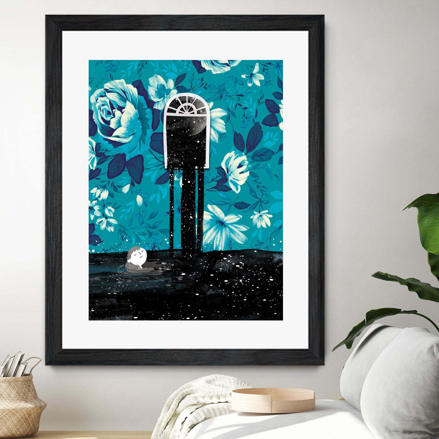 Nigh tSwim by Holly Hatam on GIANT ART - blue digital painting