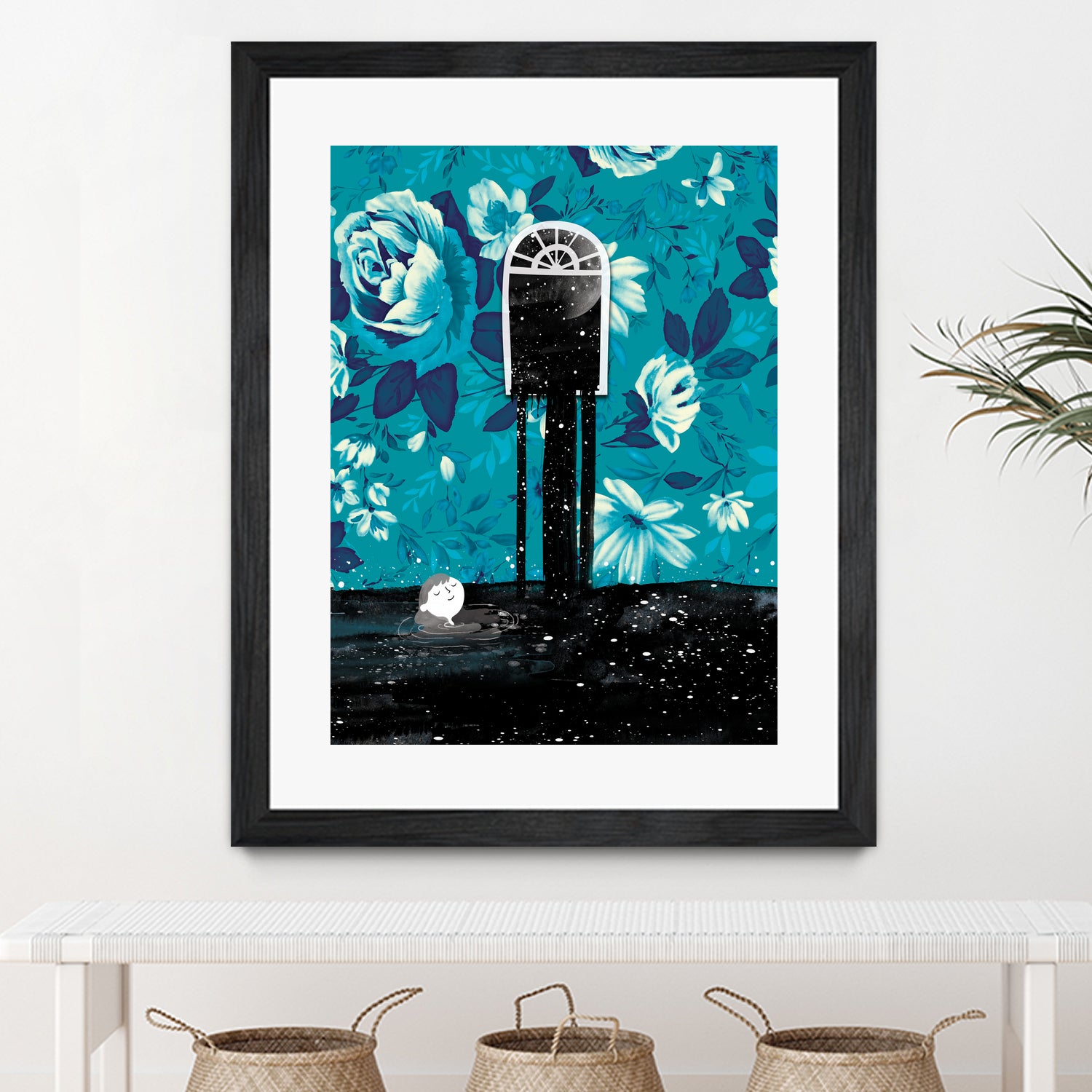 Nigh tSwim by Holly Hatam on GIANT ART - blue digital painting