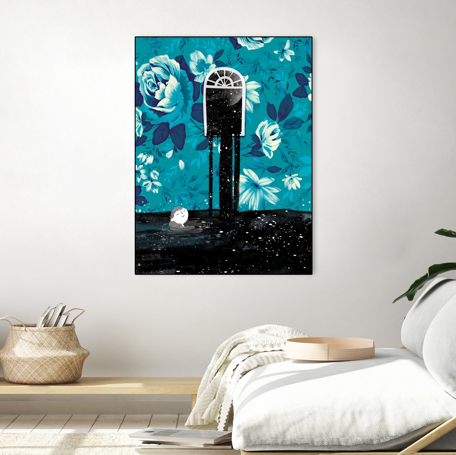 Nigh tSwim by Holly Hatam on GIANT ART - blue digital painting