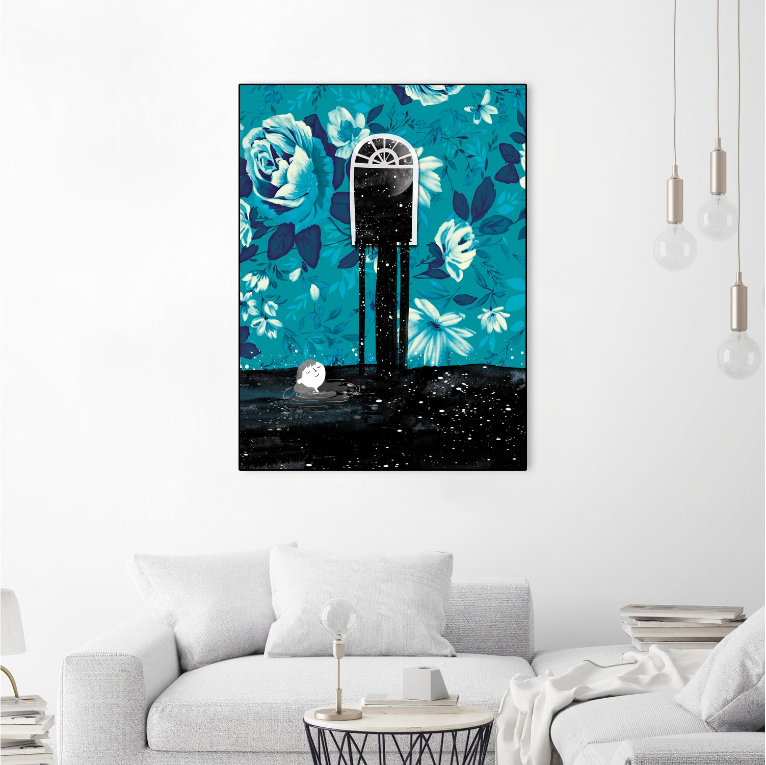 Nigh tSwim by Holly Hatam on GIANT ART - blue digital painting