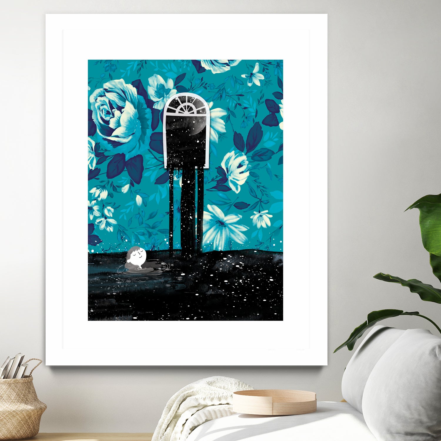 Nigh tSwim by Holly Hatam on GIANT ART - blue digital painting