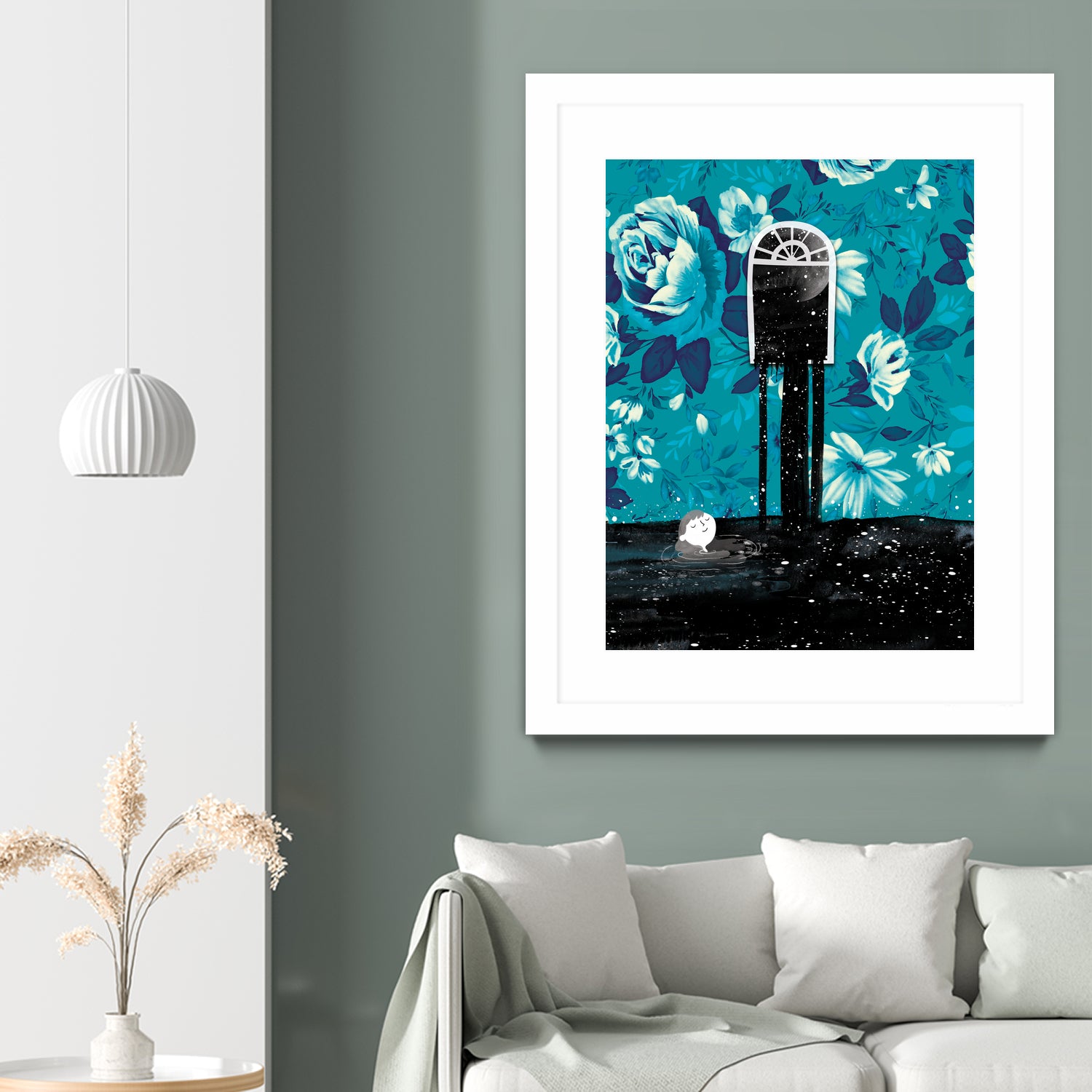 Nigh tSwim by Holly Hatam on GIANT ART - blue digital painting