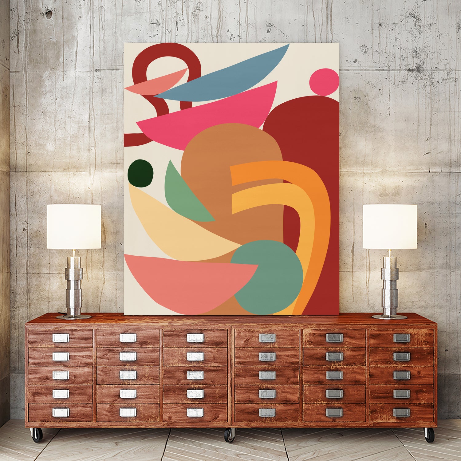 Organic design 08 by Vitor Costa on GIANT ART - orange digital painting