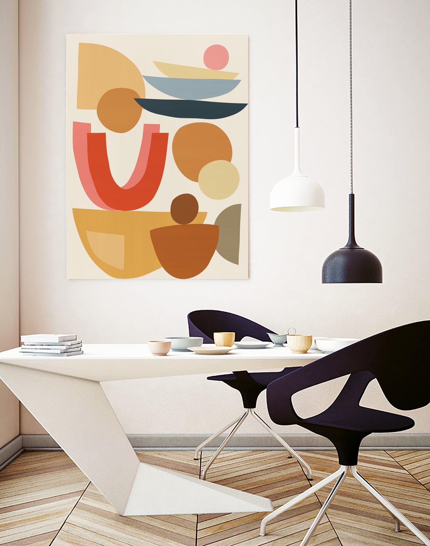 Organic design 15 by Vitor Costa on GIANT ART - orange digital painting