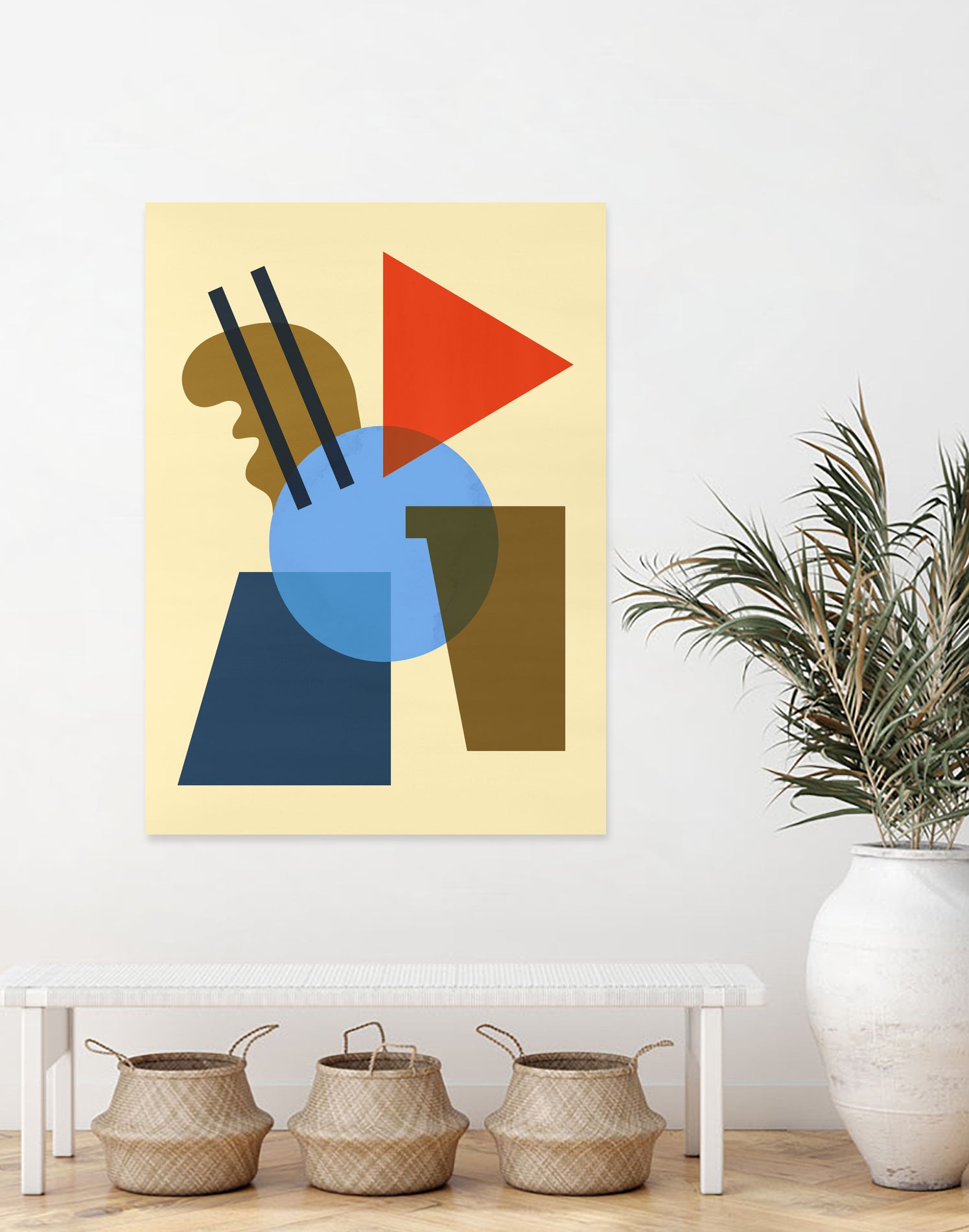 Abstractions A by Vitor Costa on GIANT ART - blue digital painting