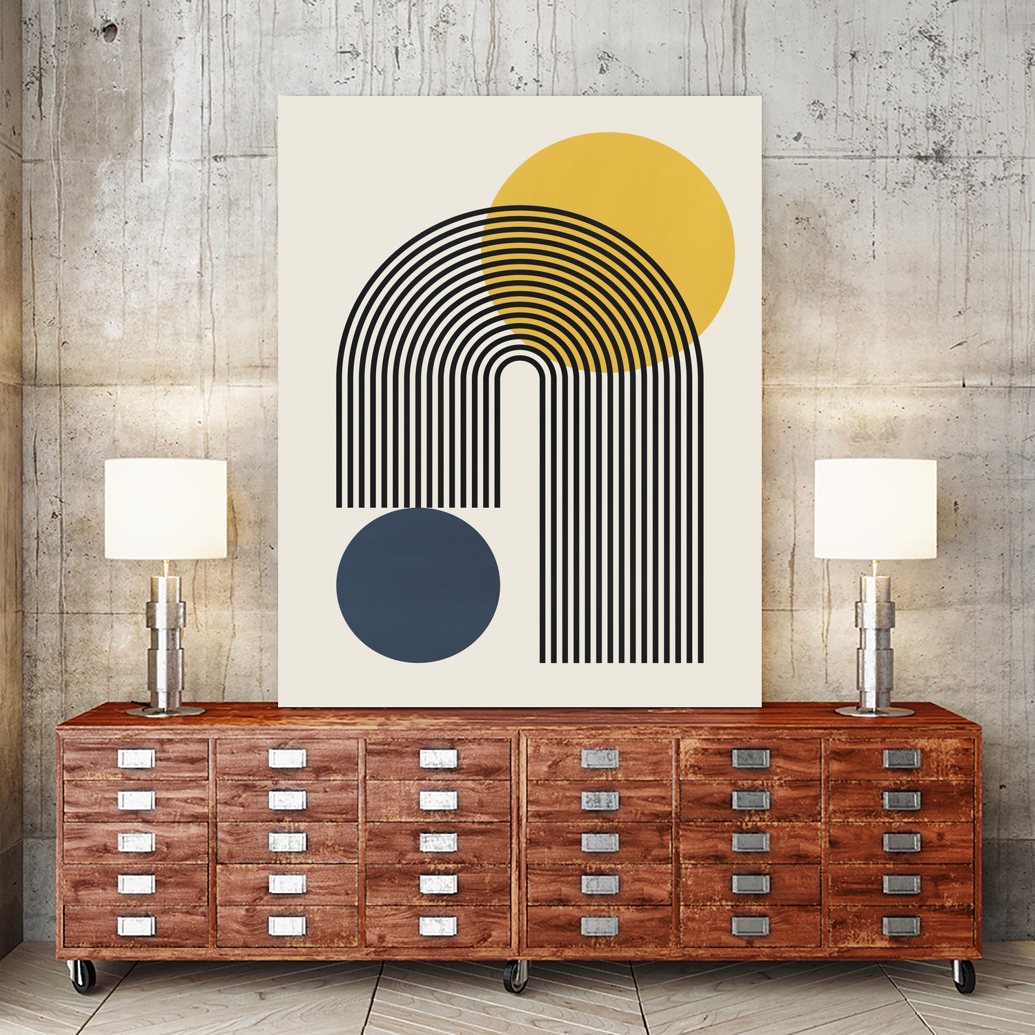 Simplicity XIII by Vitor Costa on GIANT ART - orange digital painting