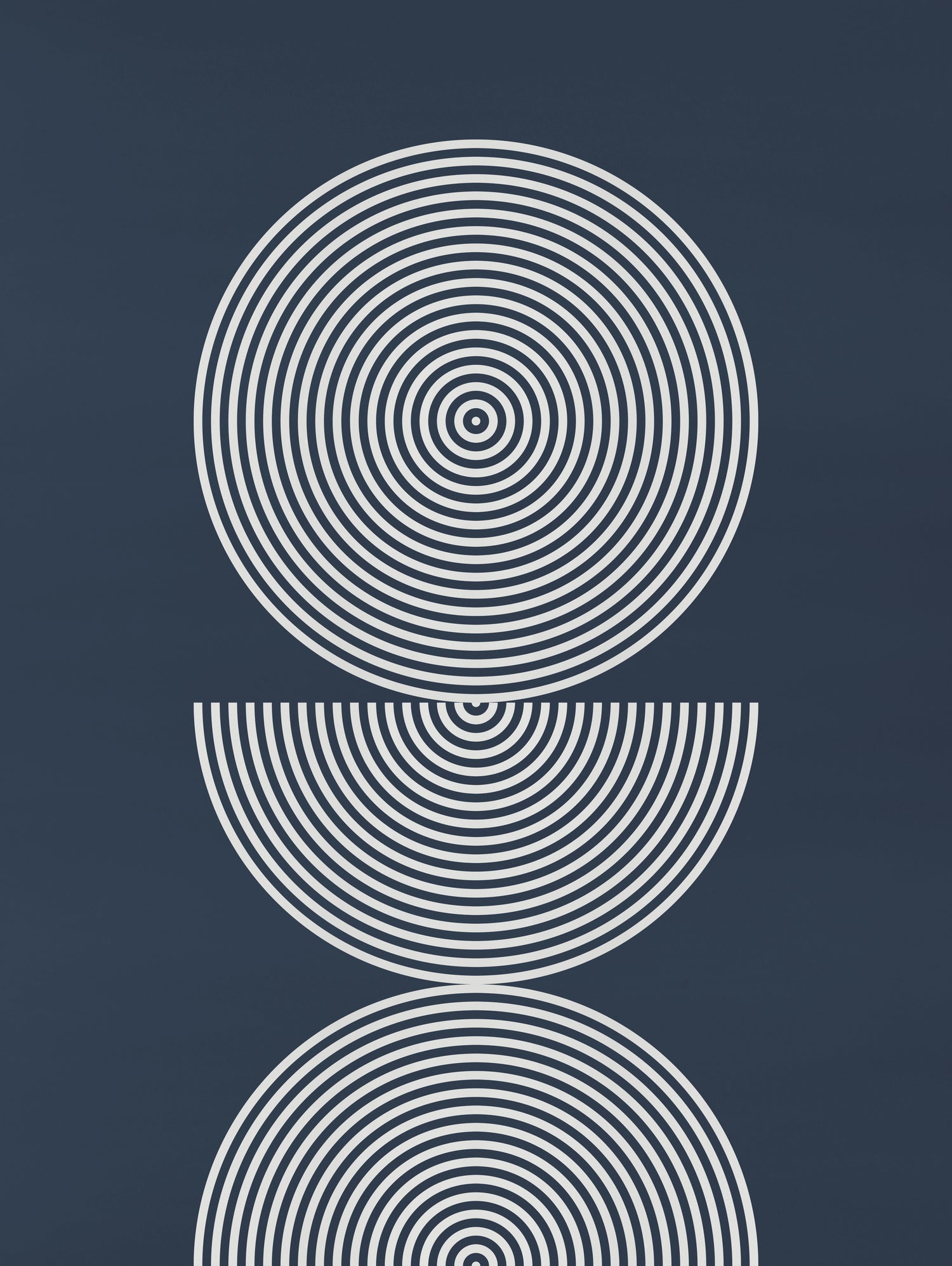 Simplicity XVIII by Vitor Costa on GIANT ART - blue digital painting