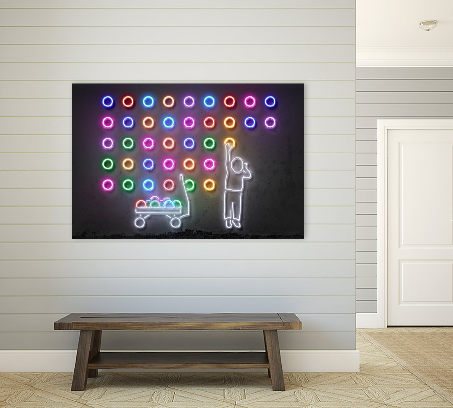 Dots by Octavian Mihai Mielu on GIANT ART - pink 3d art