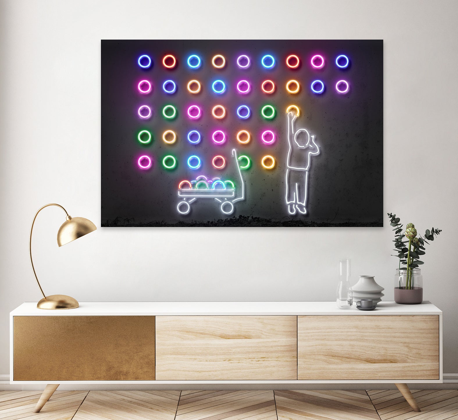 Dots by Octavian Mihai Mielu on GIANT ART - pink 3d art