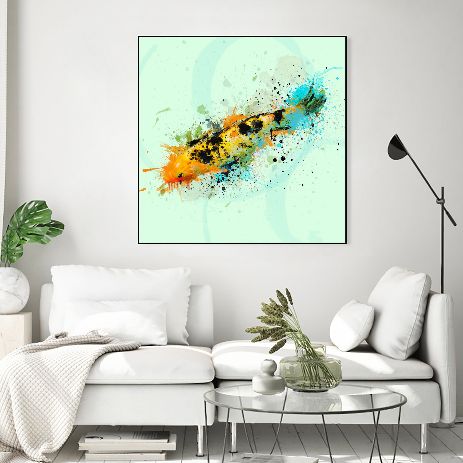 Carpa by Marcelo Simioni on GIANT ART - orange digital painting