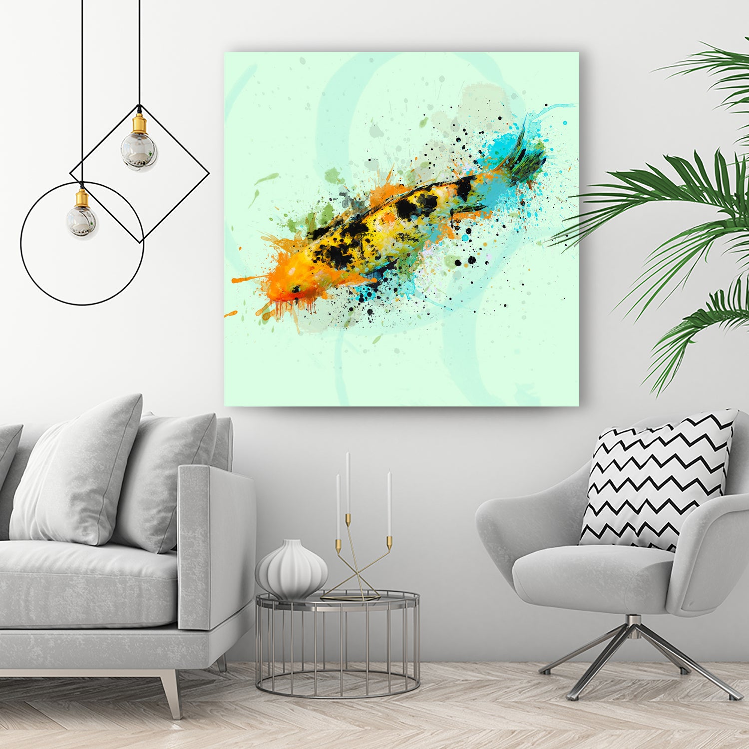 Carpa by Marcelo Simioni on GIANT ART - orange digital painting