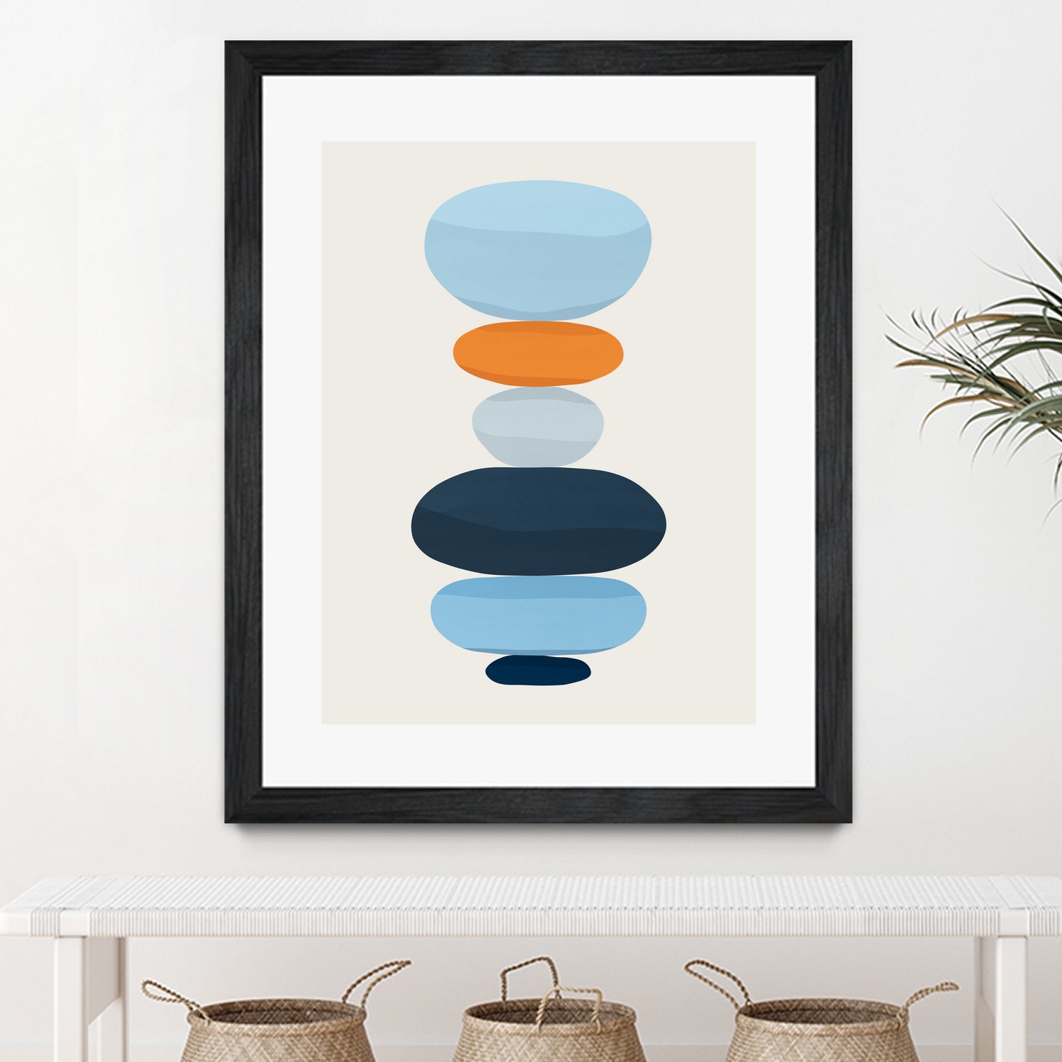 Abstraction A by Vitor Costa on GIANT ART - blue digital painting