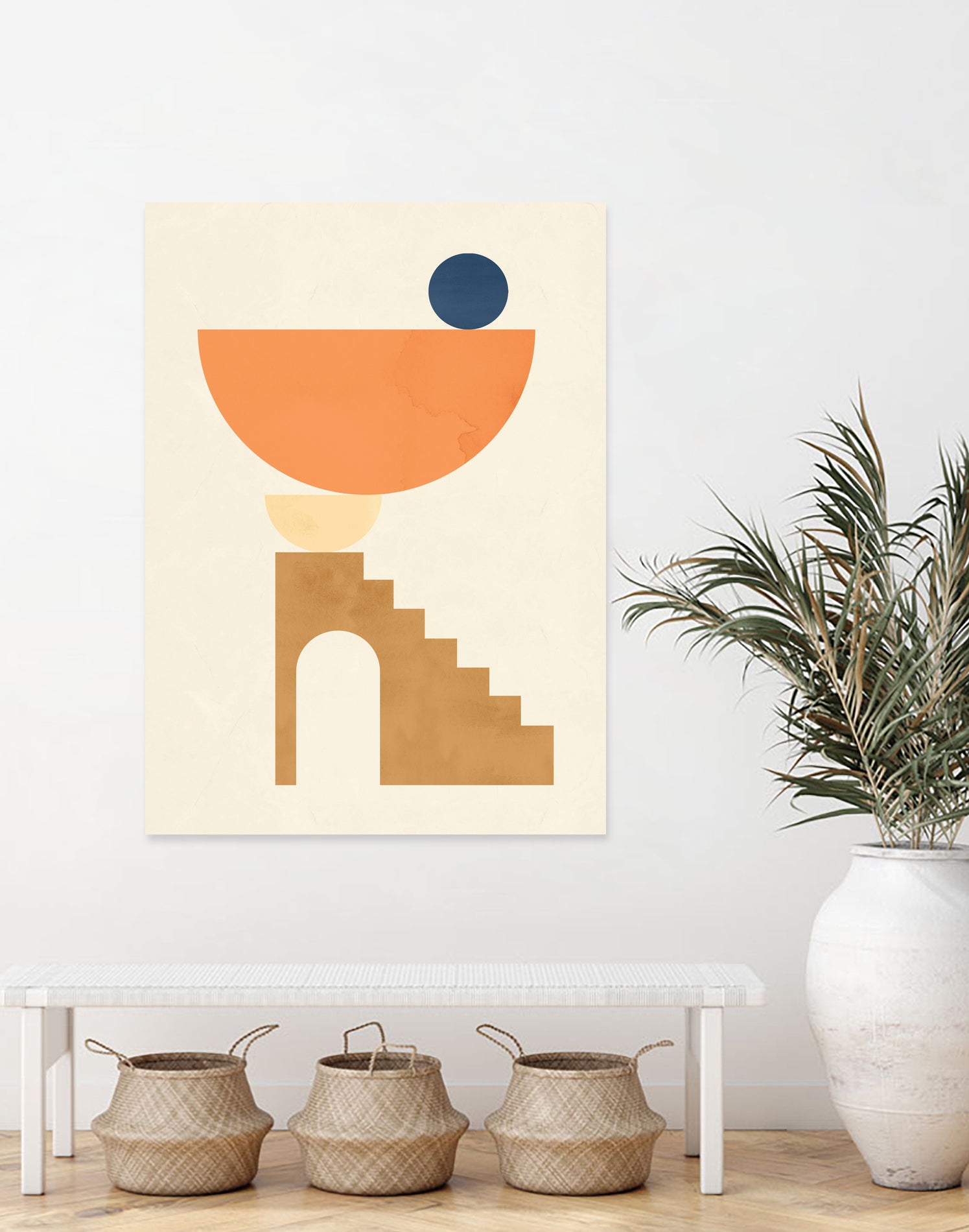 Geometry 10 by Vitor Costa on GIANT ART - brown digital painting