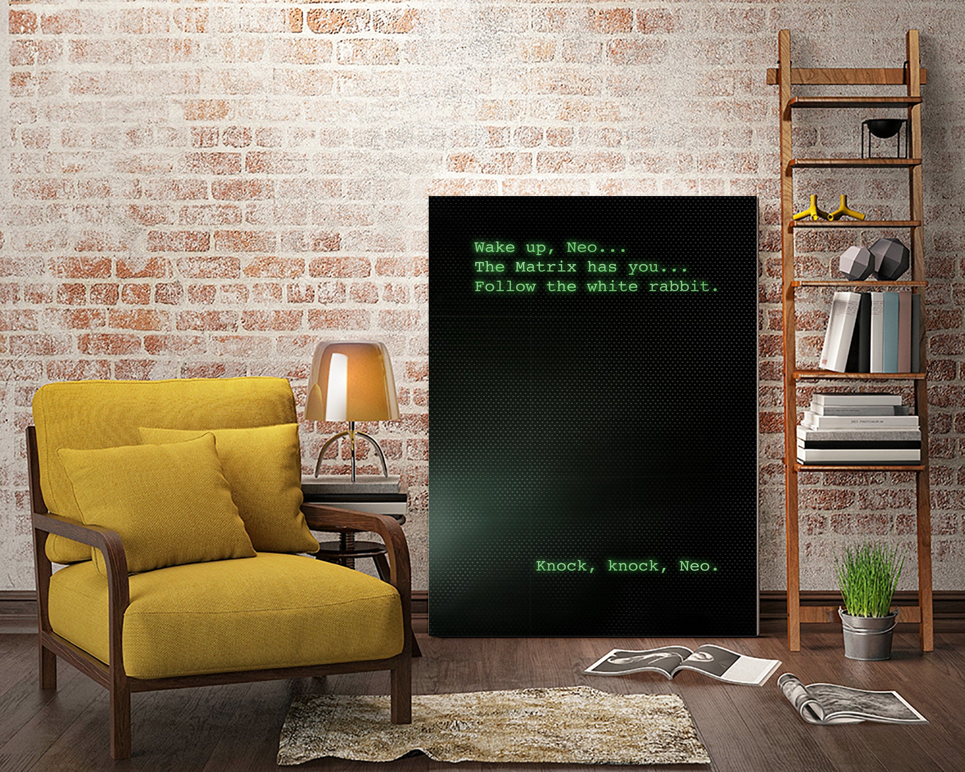 The Matrix Wake Up by Nikita Abakumov on GIANT ART - green digital painting