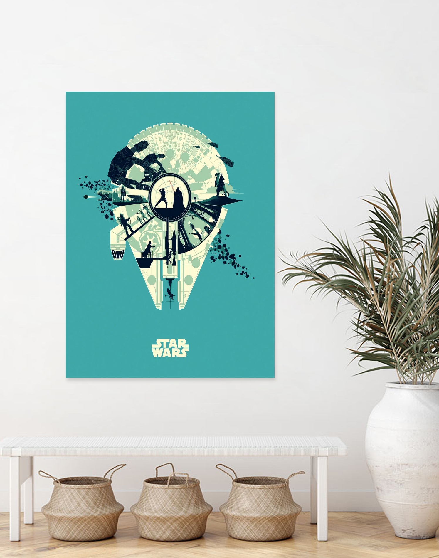 Star Wars by Movie Network on GIANT ART - white digital drawing