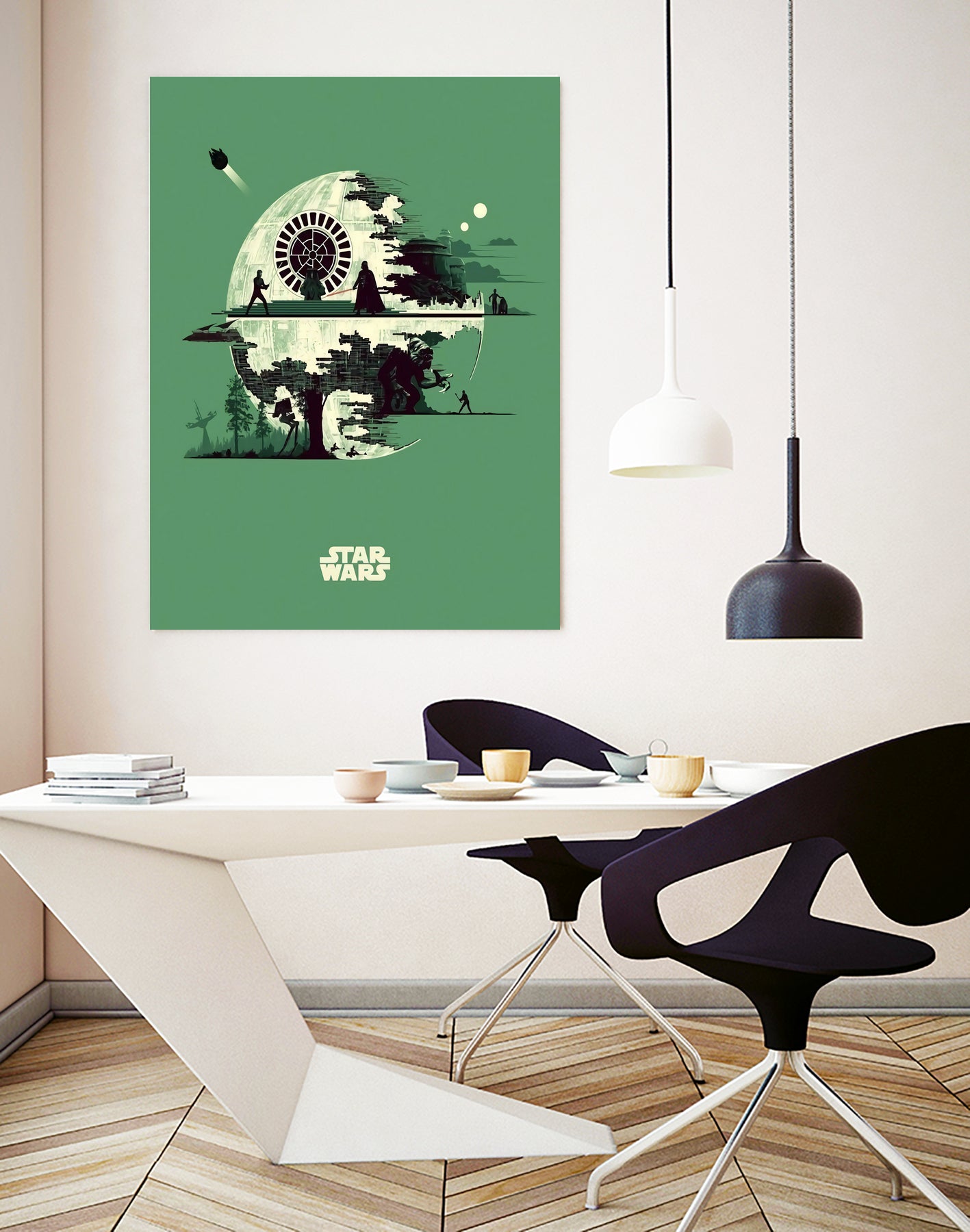 Star Wars by Movie Network on GIANT ART - white digital drawing