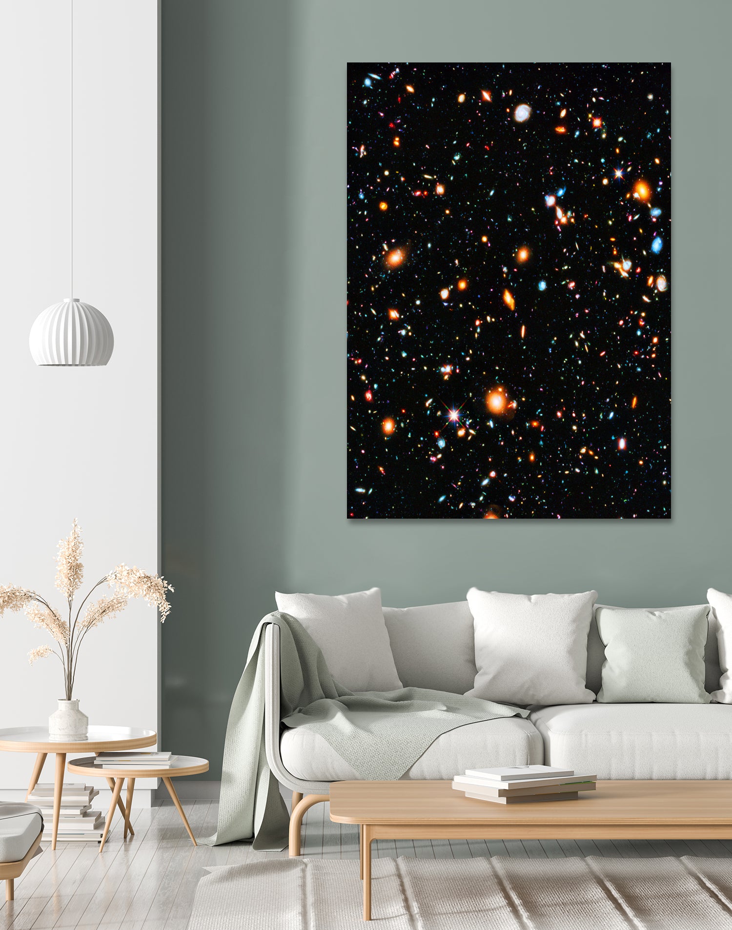 Hubble Ultra Deep Field by Ed Trickett on GIANT ART - black photo manipulation