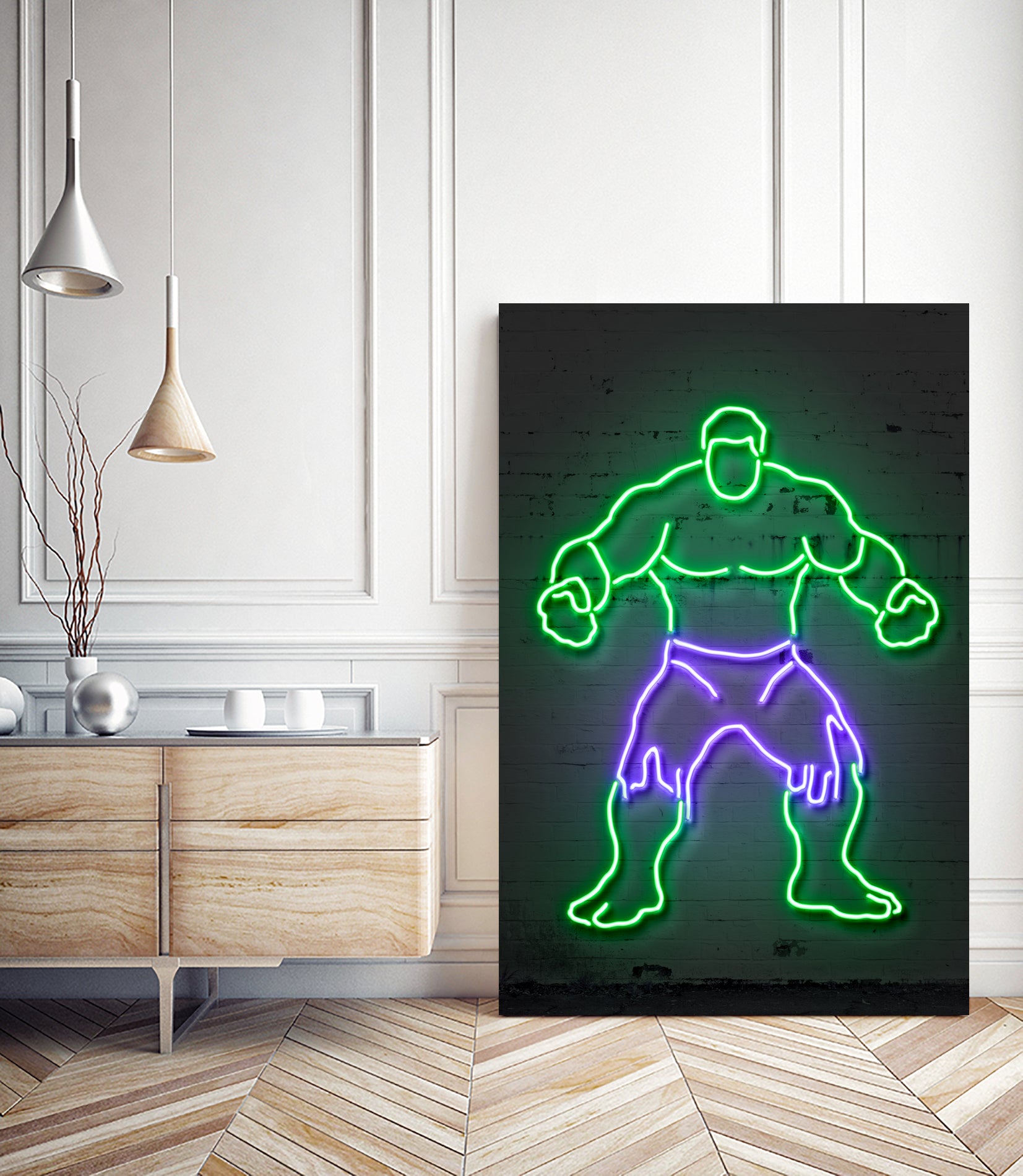 Hulk by Octavian Mihai Mielu on GIANT ART - green 3d art