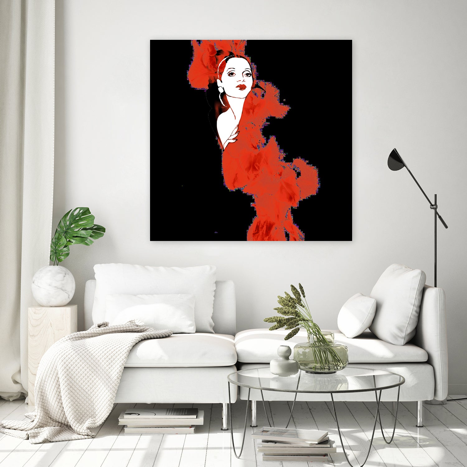 Flamenco by Aimer Heinz on GIANT ART - red photo manipulation