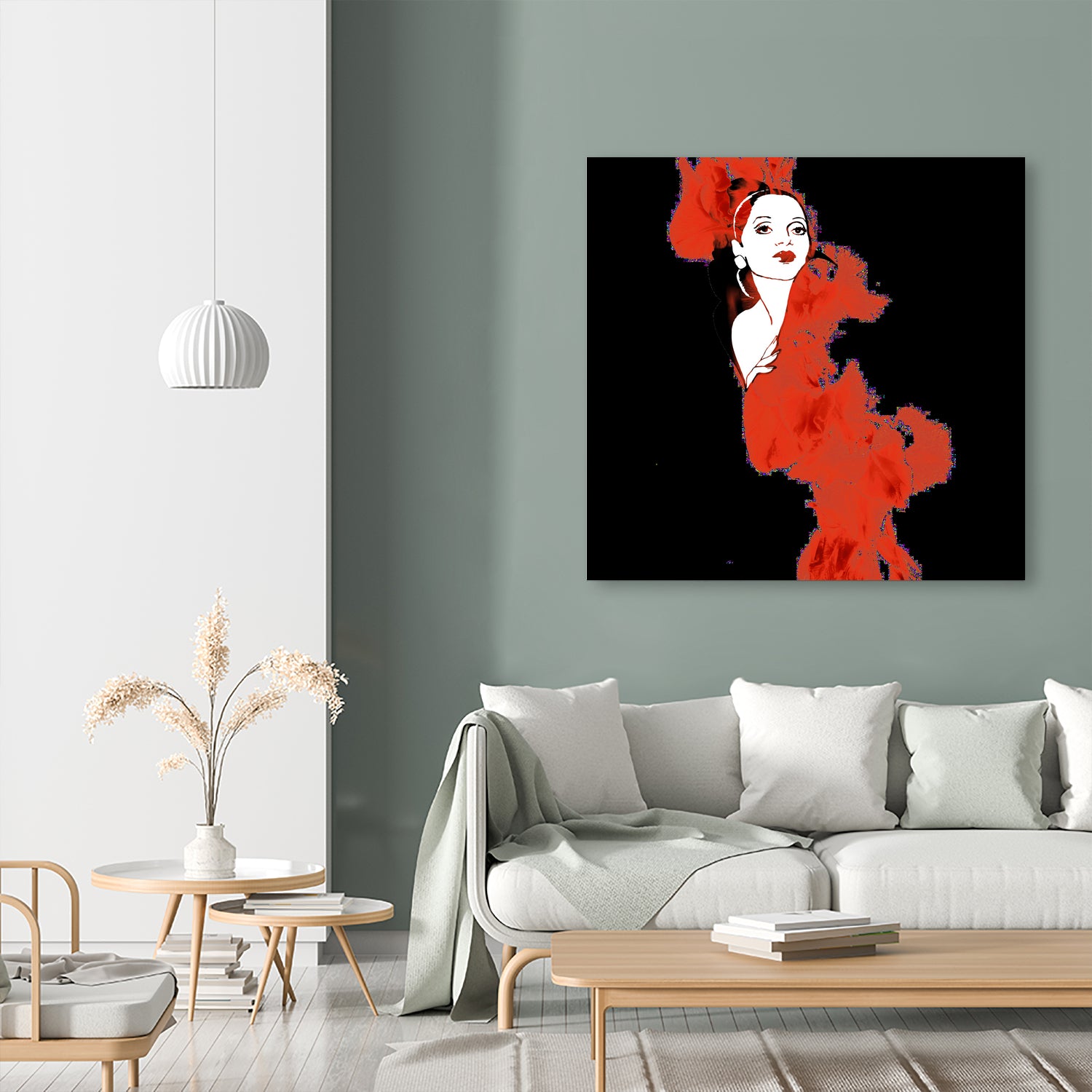 Flamenco by Aimer Heinz on GIANT ART - red photo manipulation