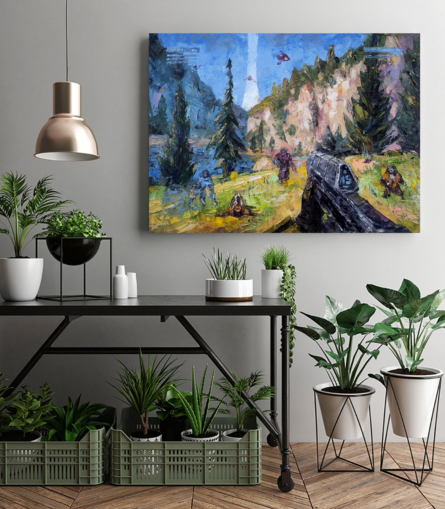 Halo by Nikolay Lobzov on GIANT ART - white character design