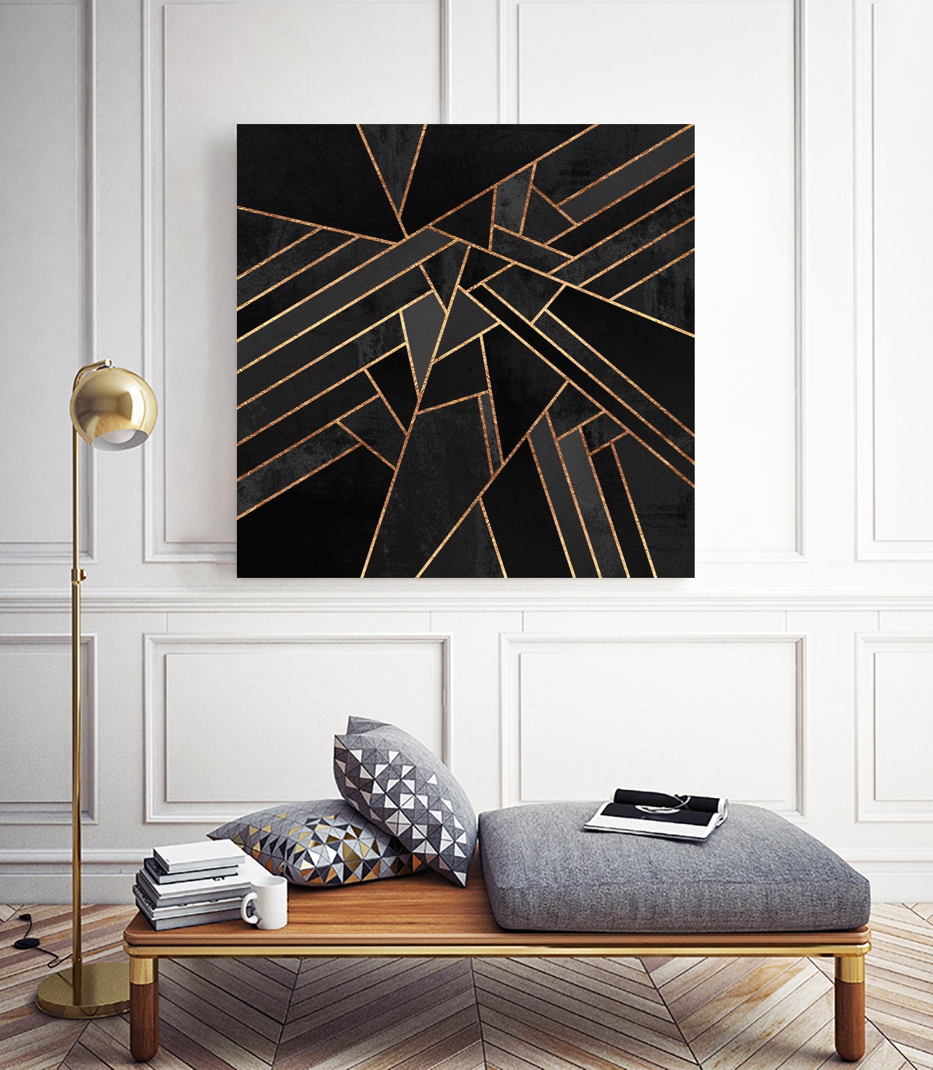 Black Night by Elisabeth Fredriksson on GIANT ART - black digital painting