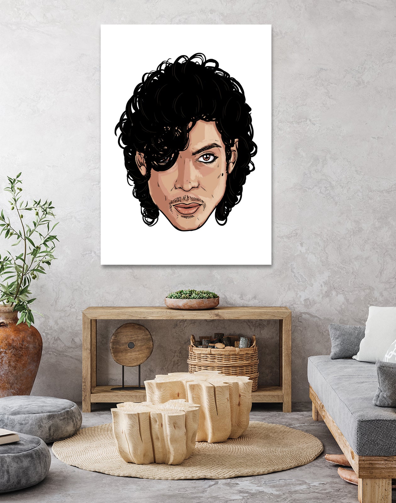PRINCE by Delano Limoen on GIANT ART - brown digital painting
