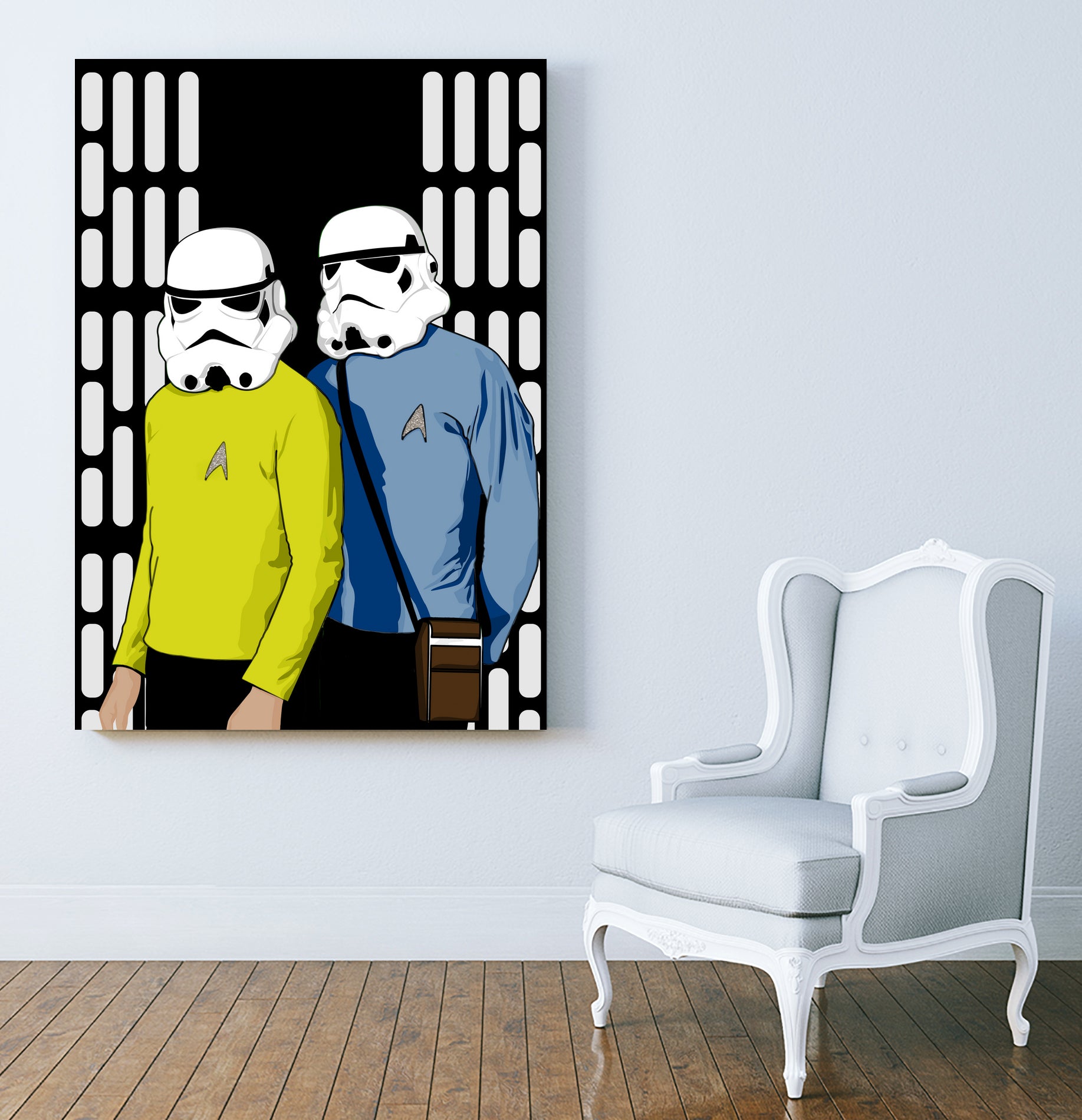 Away Team Incognito by Ronnie Gray on GIANT ART - black digital drawing