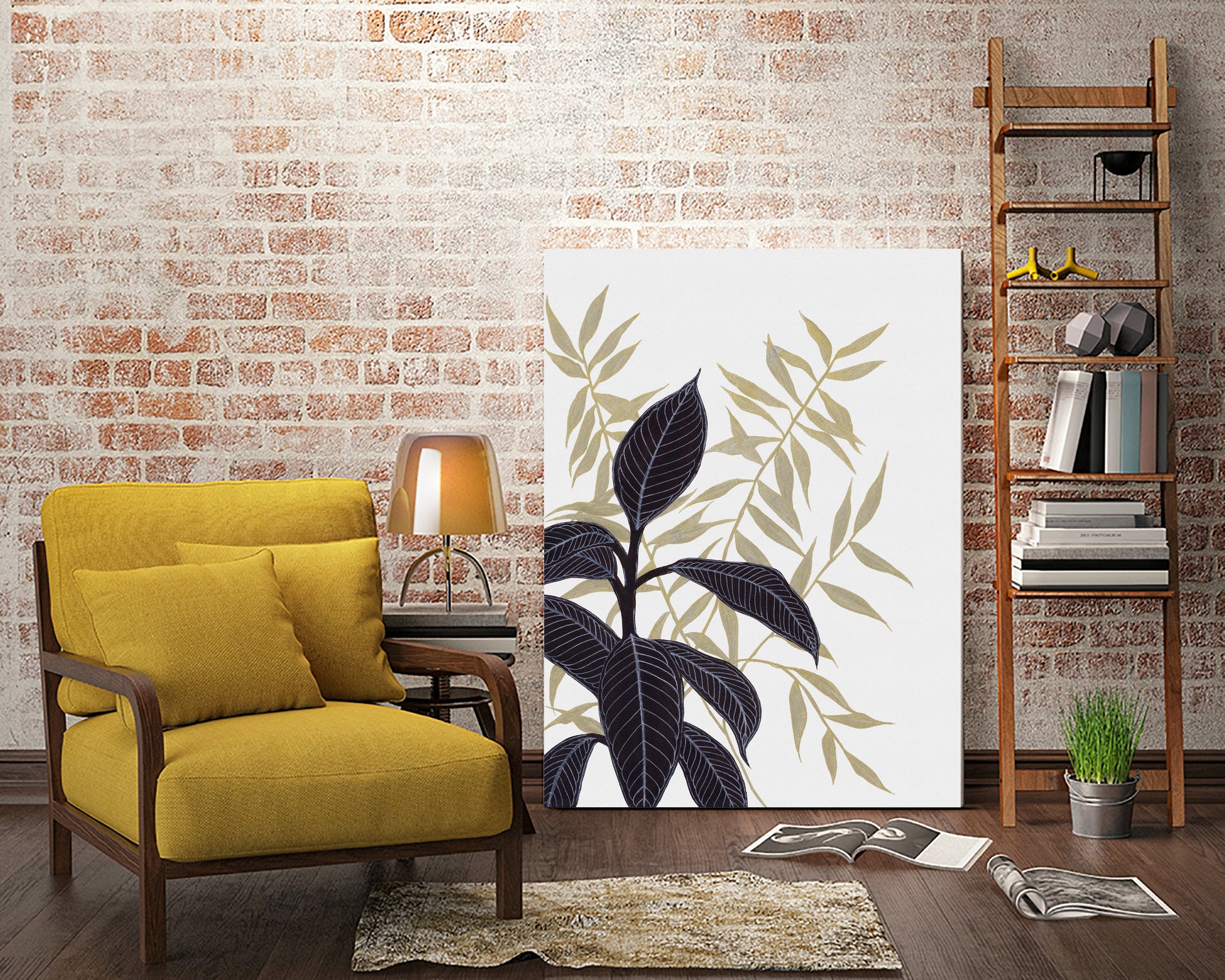 Bontanical 05 by Christina Shek on GIANT ART - black digital painting