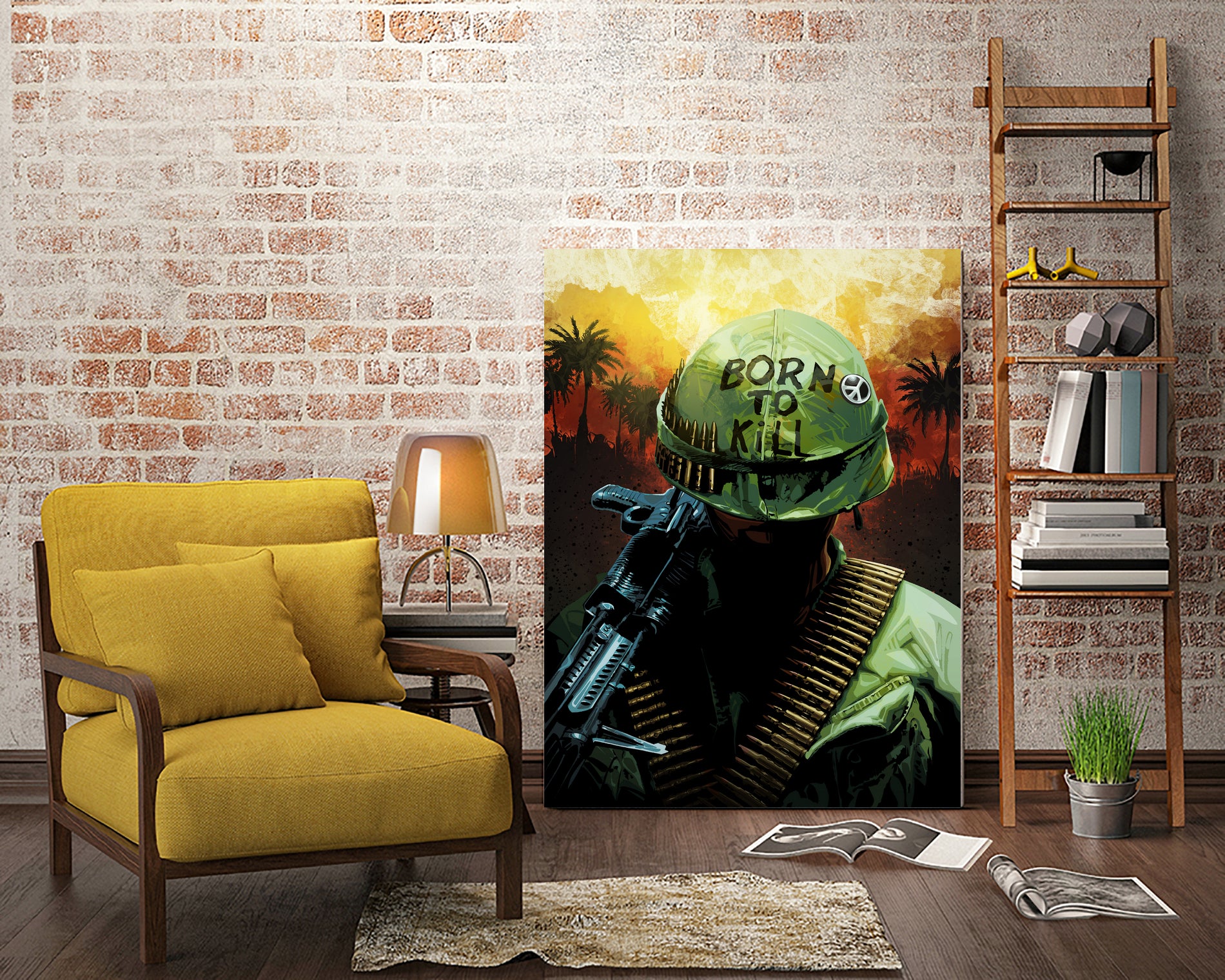 Full Metal Jacket by Nikita Abakumov on GIANT ART - black digital painting