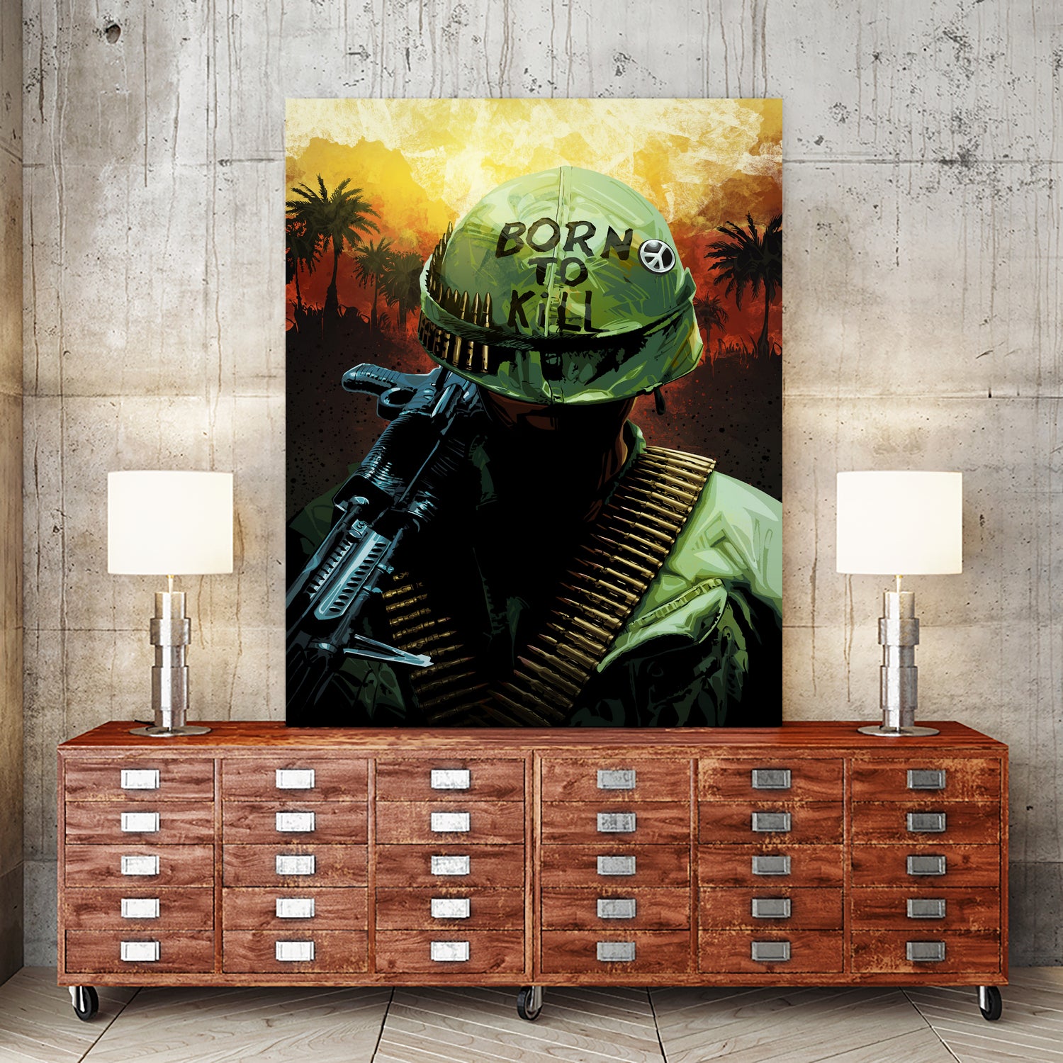 Full Metal Jacket by Nikita Abakumov on GIANT ART - black digital painting