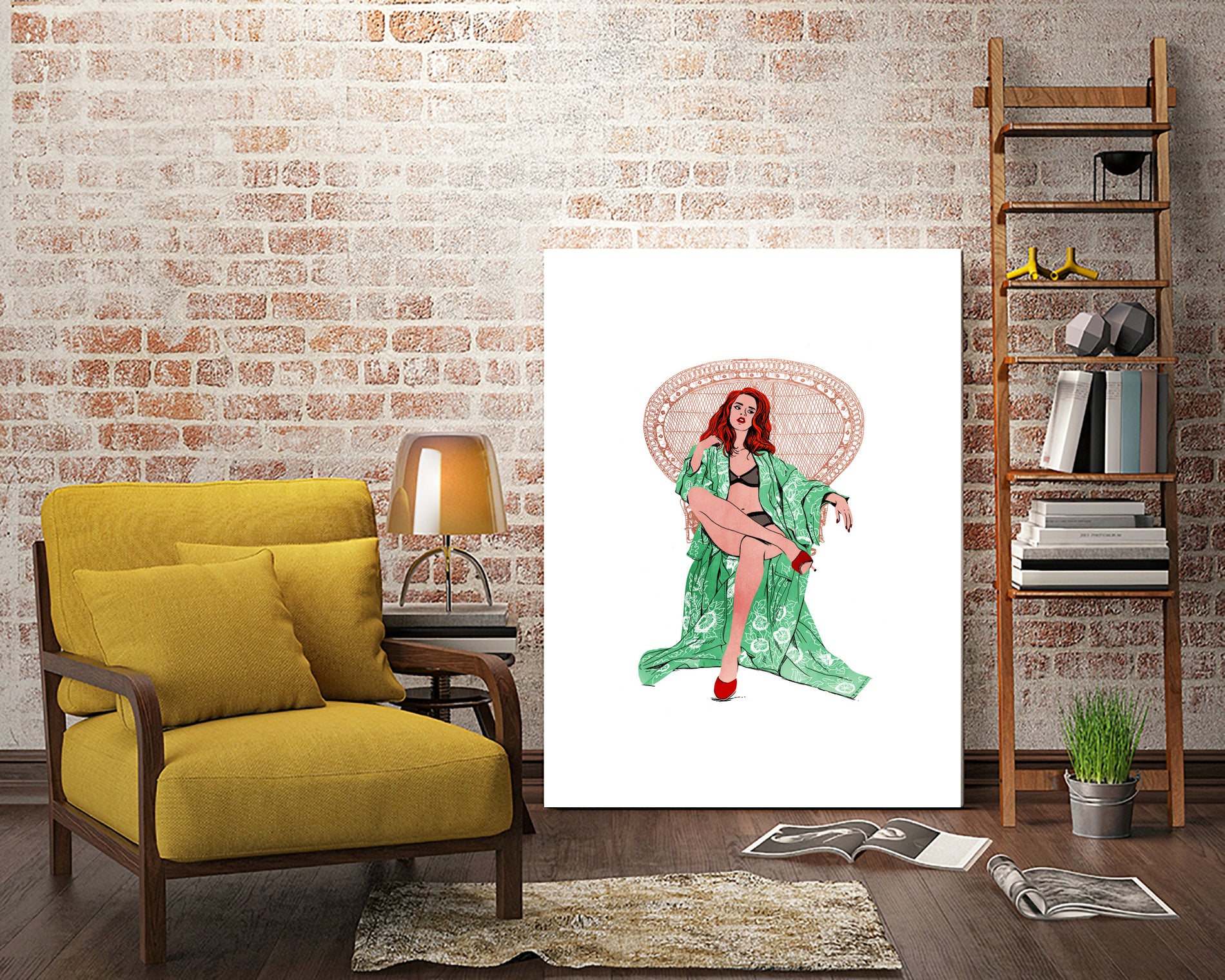 RED is Dead by David Lanaspa on GIANT ART - white character design