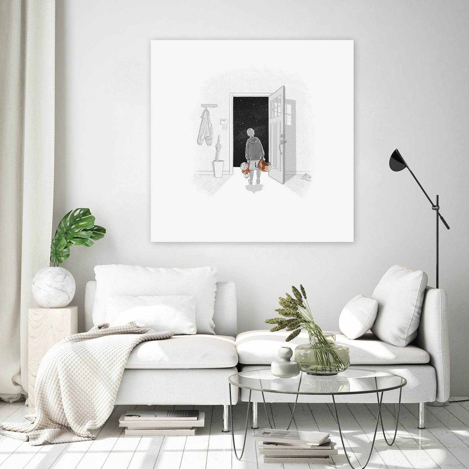 Space Oddity by Jason Ratliff on GIANT ART - white digital painting