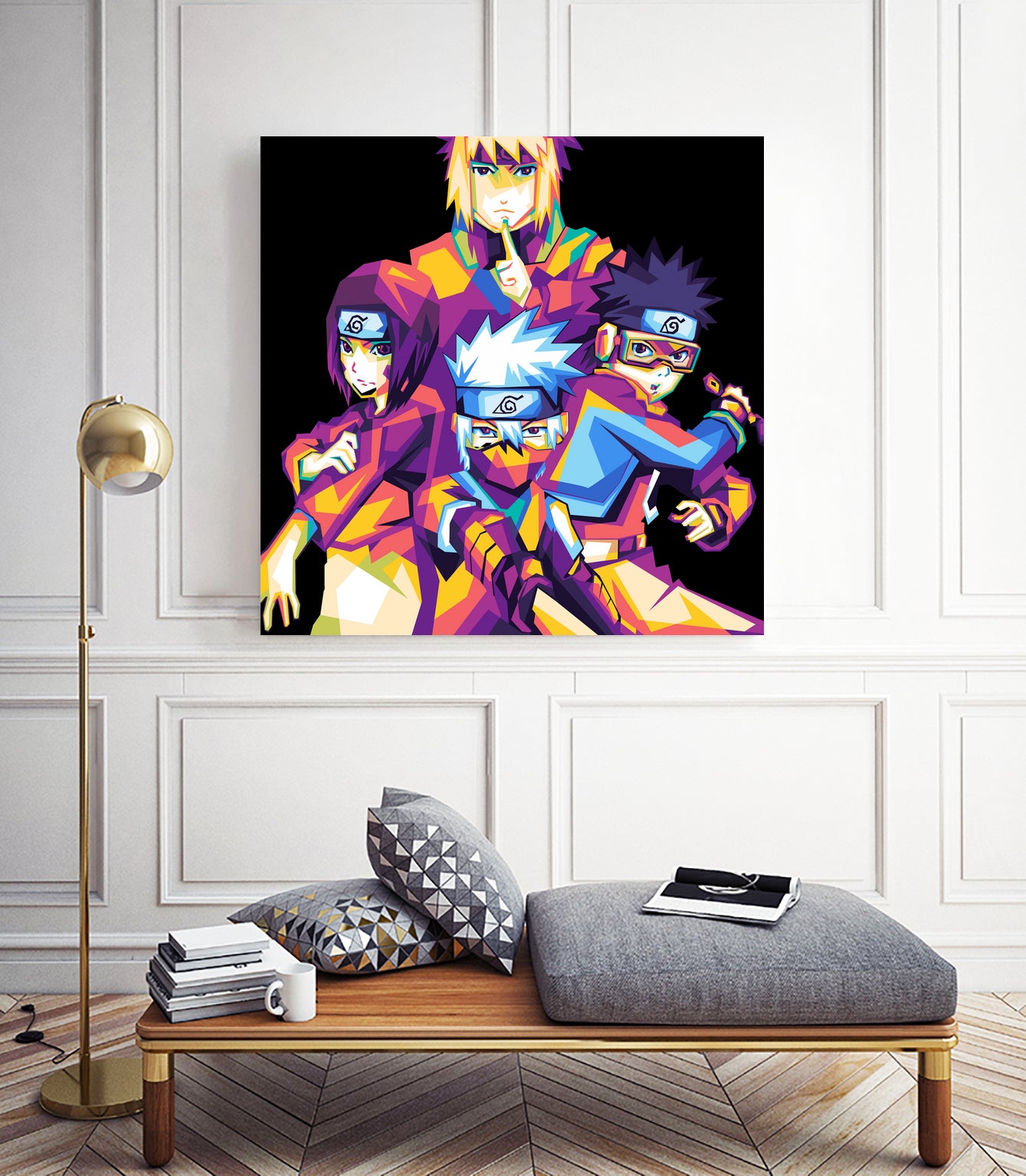 kakashi tim by saidi say on GIANT ART - black digital painting