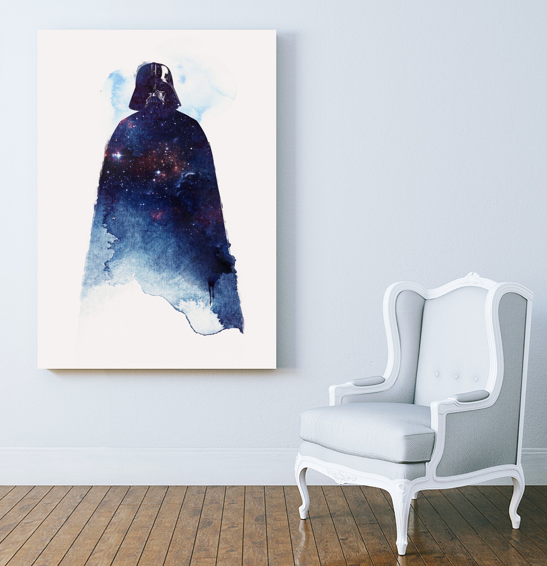 Lord of the Universe by Robert Farkas on GIANT ART - blue digital painting