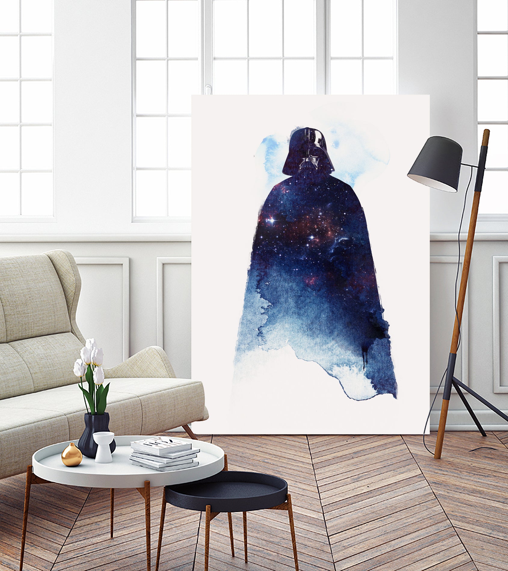 Lord of the Universe by Robert Farkas on GIANT ART - blue digital painting