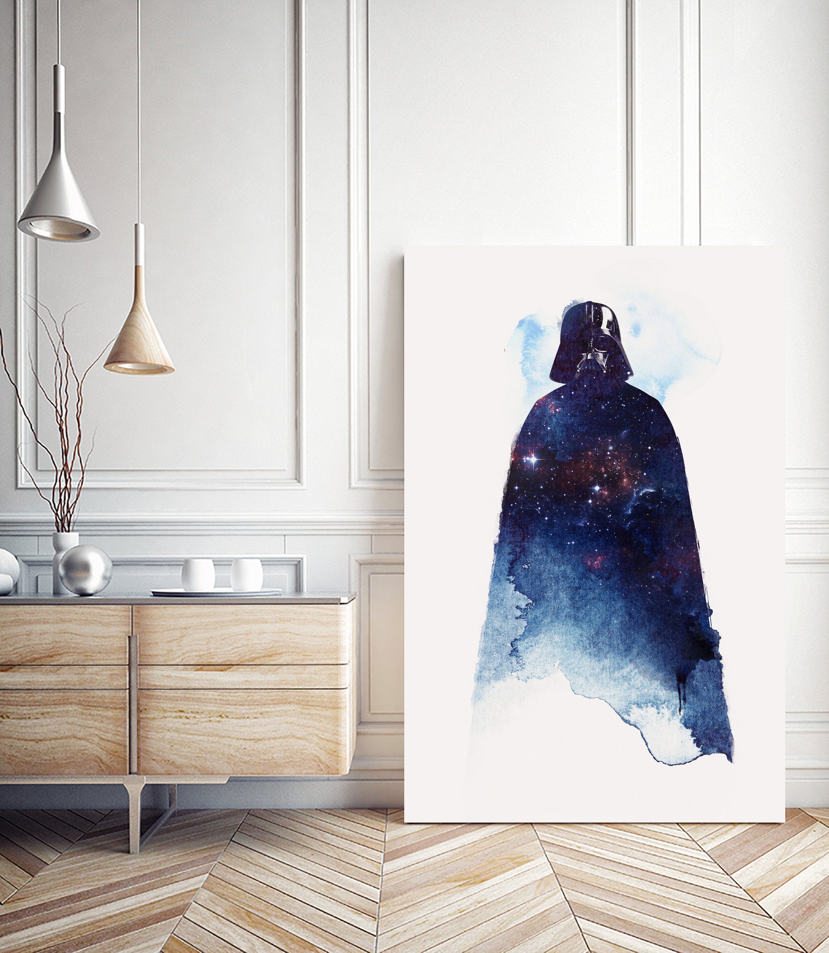 Lord of the Universe by Robert Farkas on GIANT ART - blue digital painting